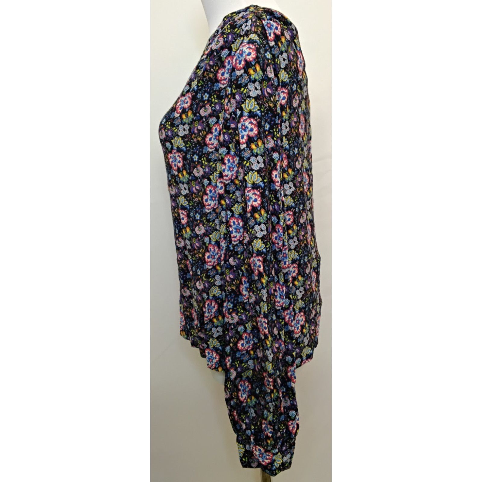 Frame FRAME One Shoulder Top Women's Medium Floral Print Size M / US 6-8 / IT 42-44 - 4 Thumbnail