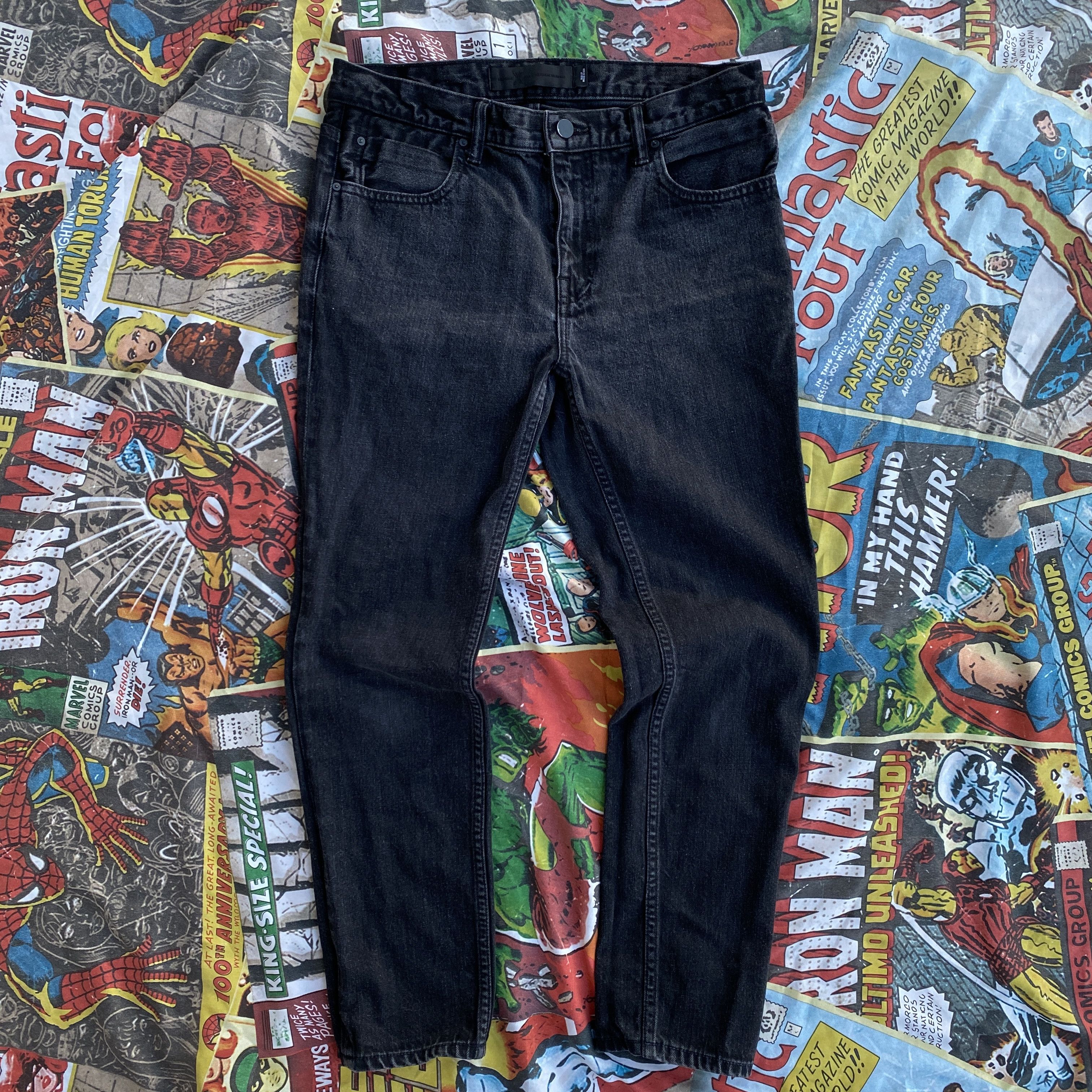 Alexander Wang Alexander Wang denim 002 black jeans - 27 Size 27" / US 4 / IT 40 - 1 Thumbnail