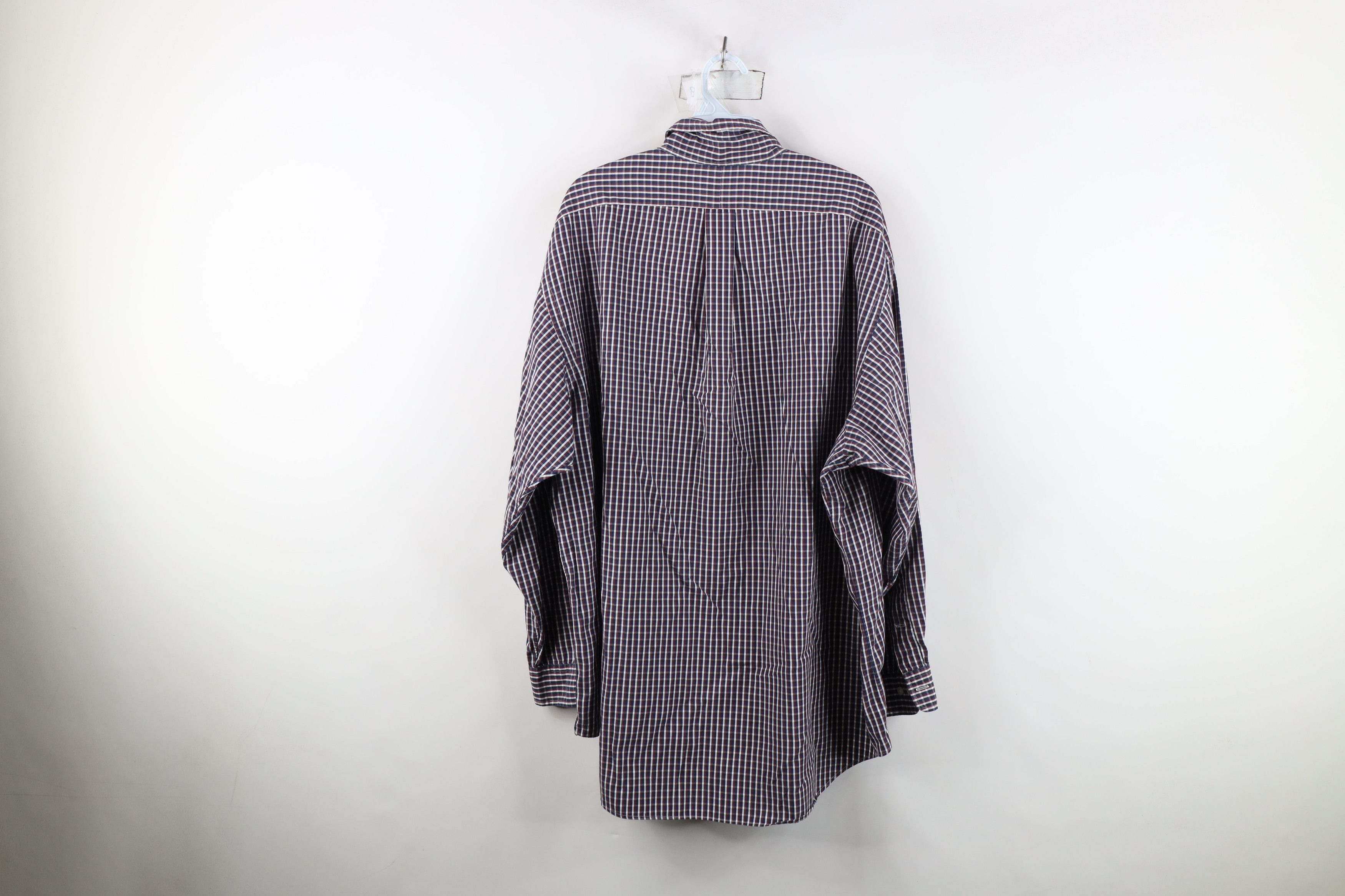 Polo Ralph Lauren Vintage 90s Ralph Lauren Oxford Button Down Shirt Plaid Size US M / EU 48-50 / 2 - 8 Thumbnail