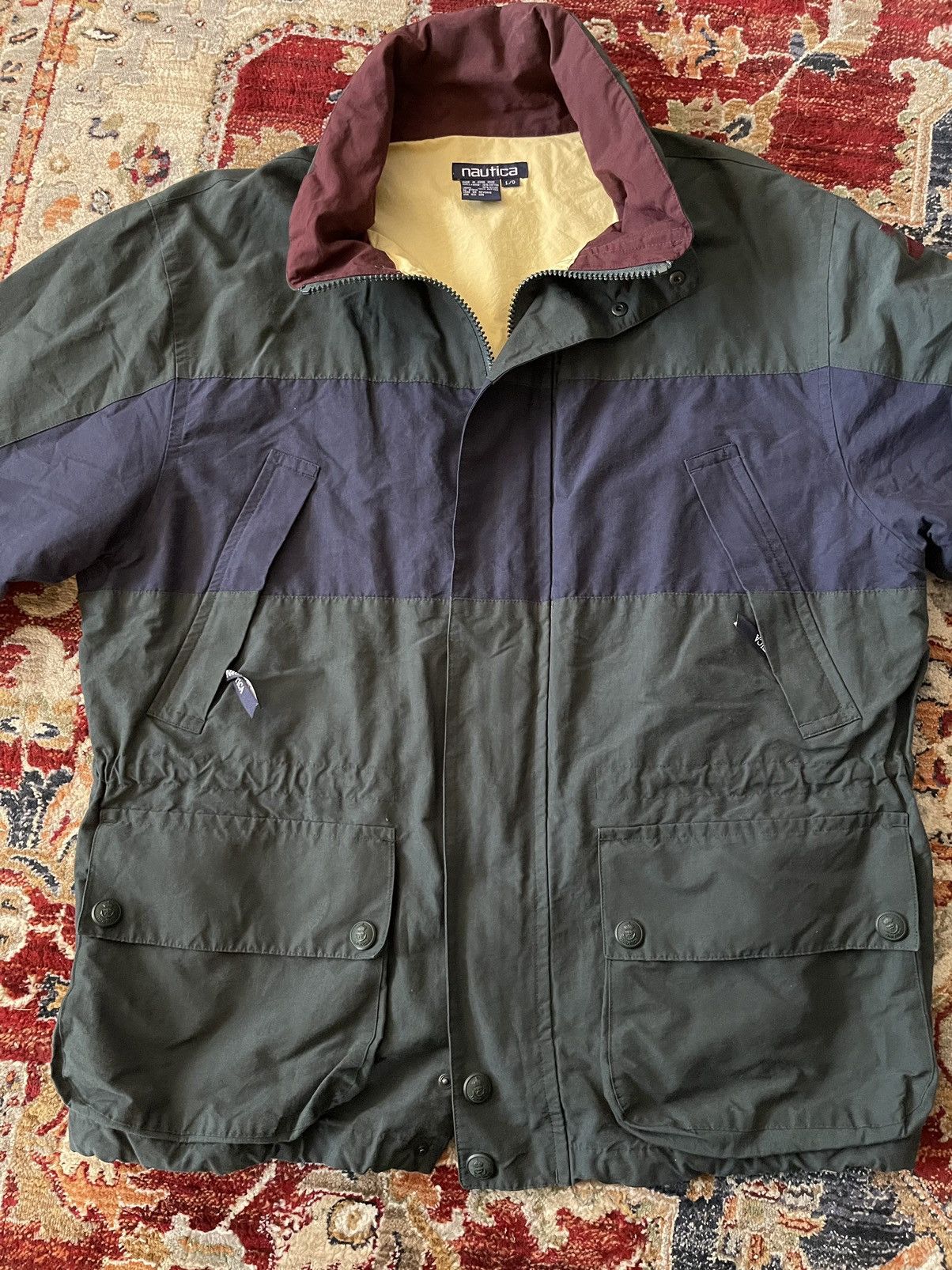 Nautica Vintage Nautica Jacket 90s Size US L / EU 52-54 / 3 - 2 Thumbnail