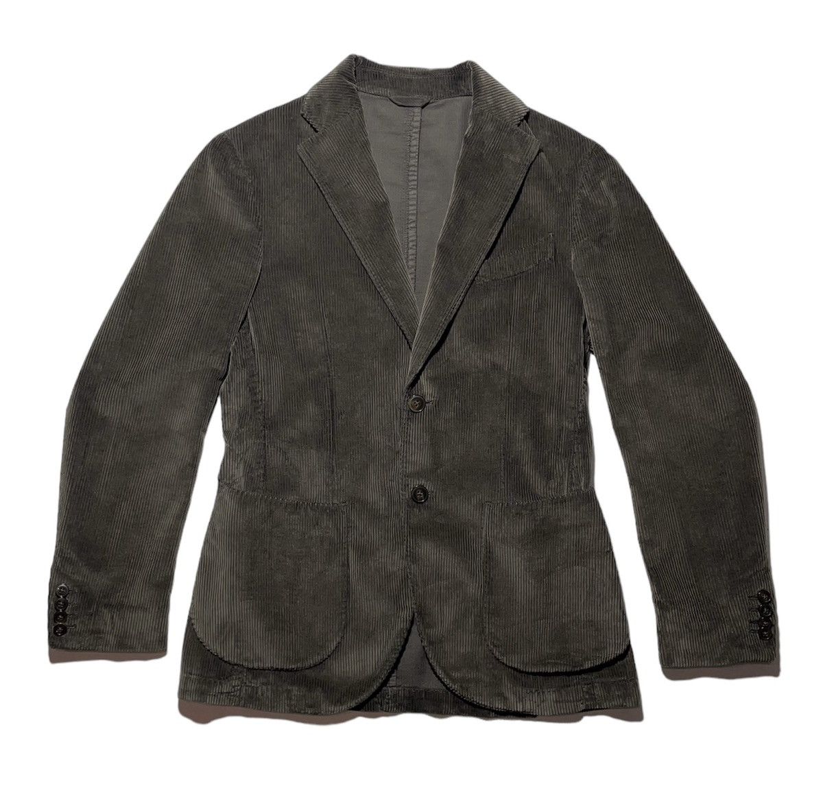 L.B.M. 1911 L.B.M. 1911 Slim Fit Corduroy Blazer Size 46S - 1 Thumbnail