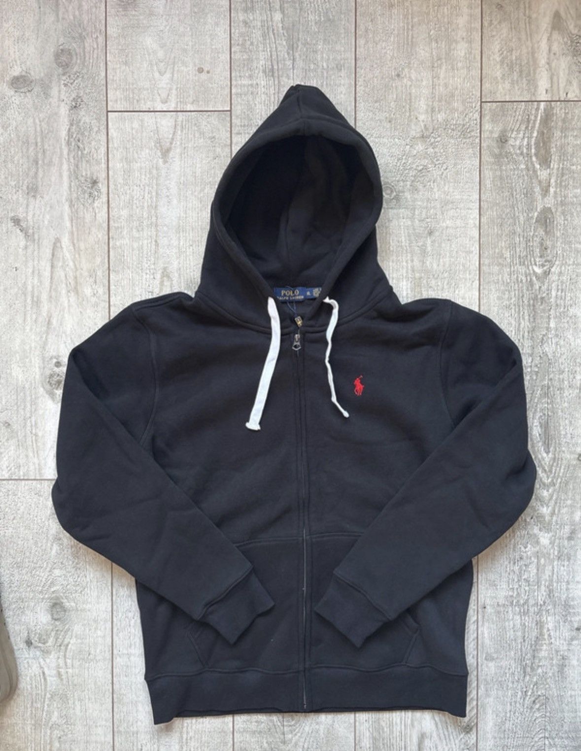 Ralph Lauren Black Ralph Lauren Zip Hoodie New XL Mens Size US XL / EU 56 / 4 - 1 Thumbnail