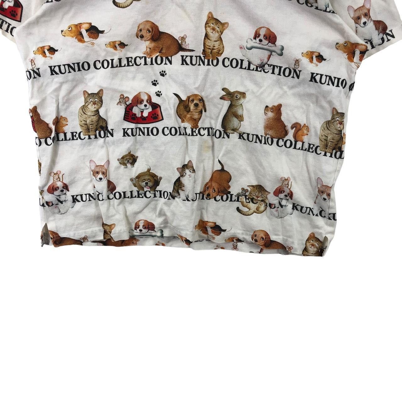 Other Vintage 90’ KUNIO COLLECTION Pet Dog Cat Polo Tee Shirt Top Size M / US 6-8 / IT 42-44 - 4 Thumbnail