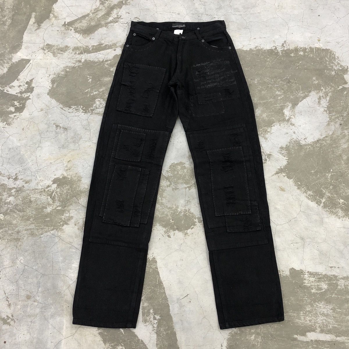 In The Attic Patchwork Denim Jeans