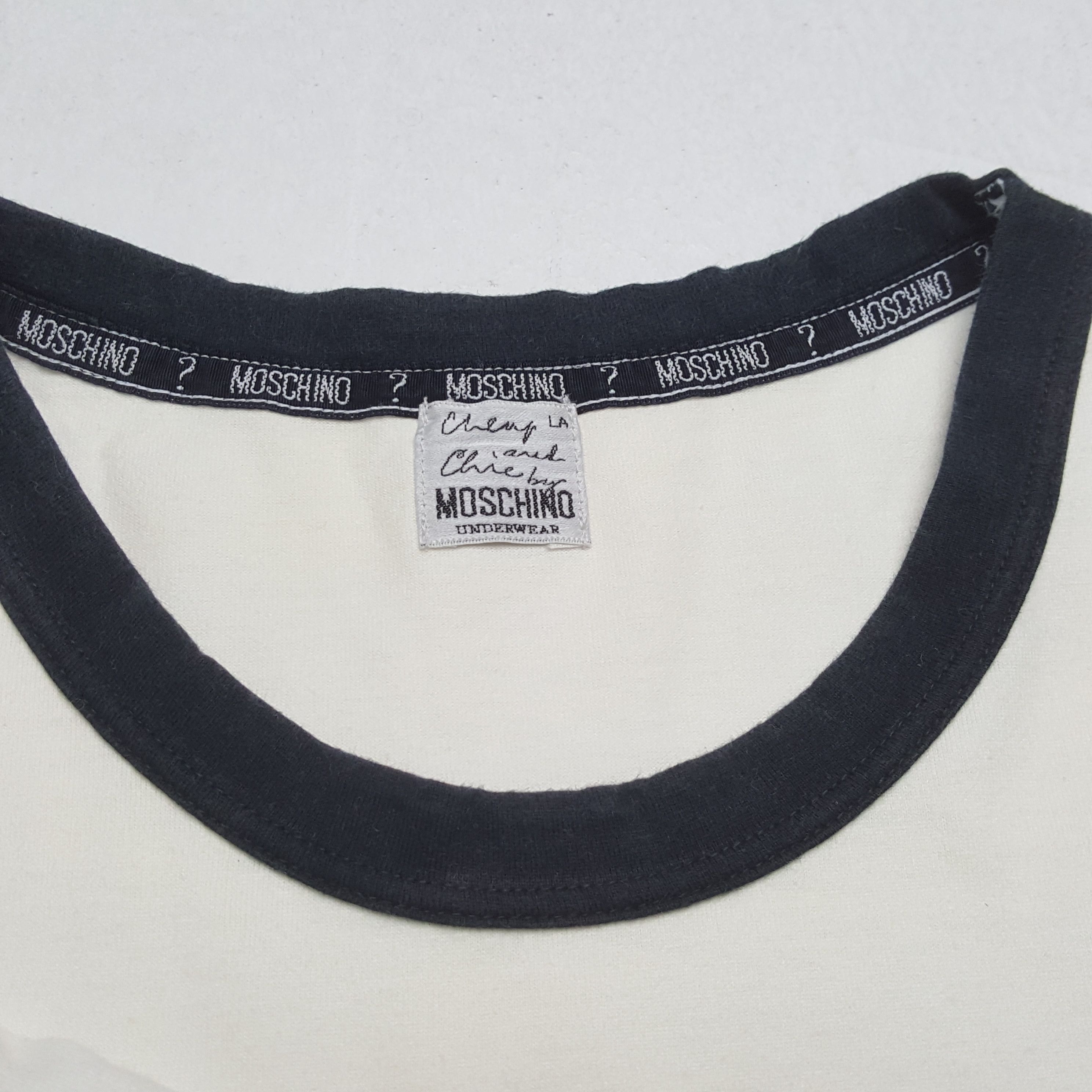 Japanese Brand × Moschino × Vintage MOSCHINO Japanese Brand Streetwear Style Tshirt Size US L / EU 52-54 / 3 - 7 Thumbnail