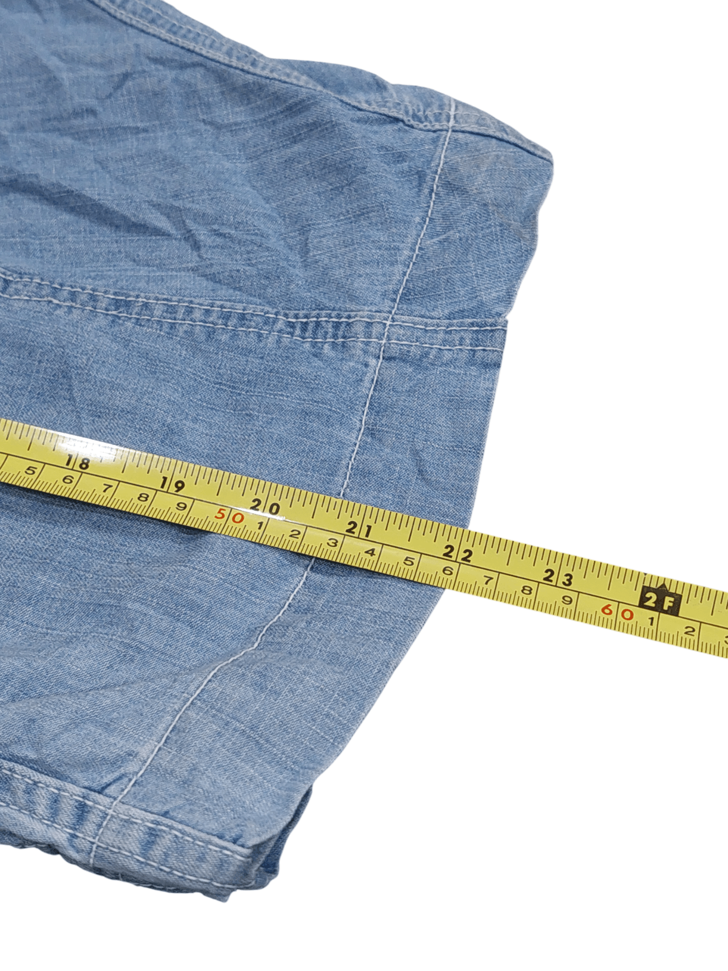 Issey Miyake × Japanese Brand × Ne-Net Ne-net by Issey Miyake Denim Shortpants Size US 32 / EU 48 - 5 Thumbnail