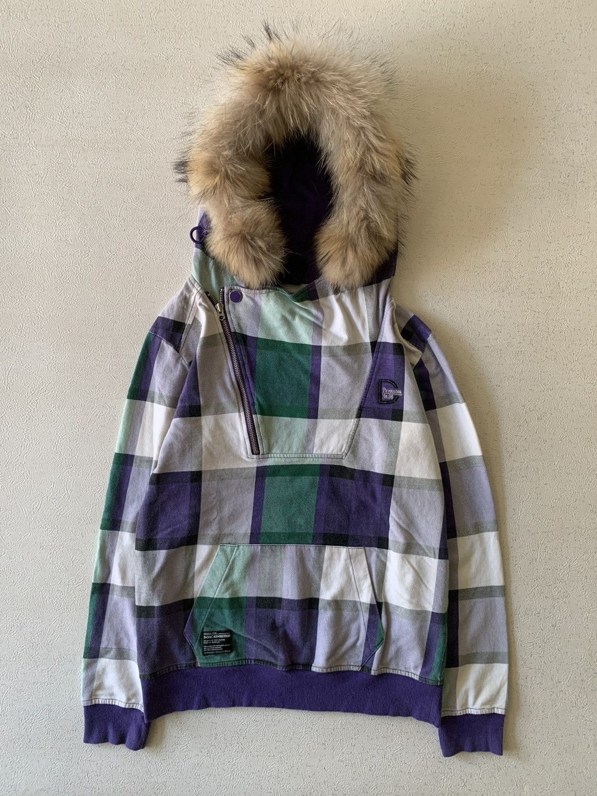 Japanese Brand RARE DOHC REVOLUTION VKEI FUR HOODIE IFSIXWASNINE LGB STYLE Size US M / EU 48-50 / 2 - 1 Thumbnail