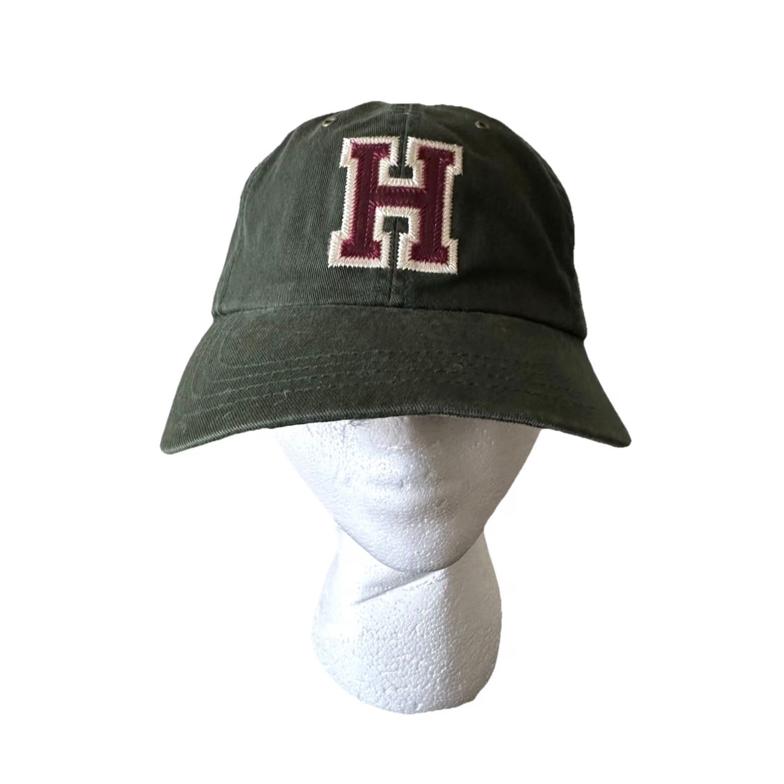 Tommy Hilfiger VINTAGE Tommy Hilfiger Hat Cap Outdoors 90s Embroidered Big H Logo Adjustable Baseball Cap Men One Size Green Size ONE SIZE - 2 Thumbnail