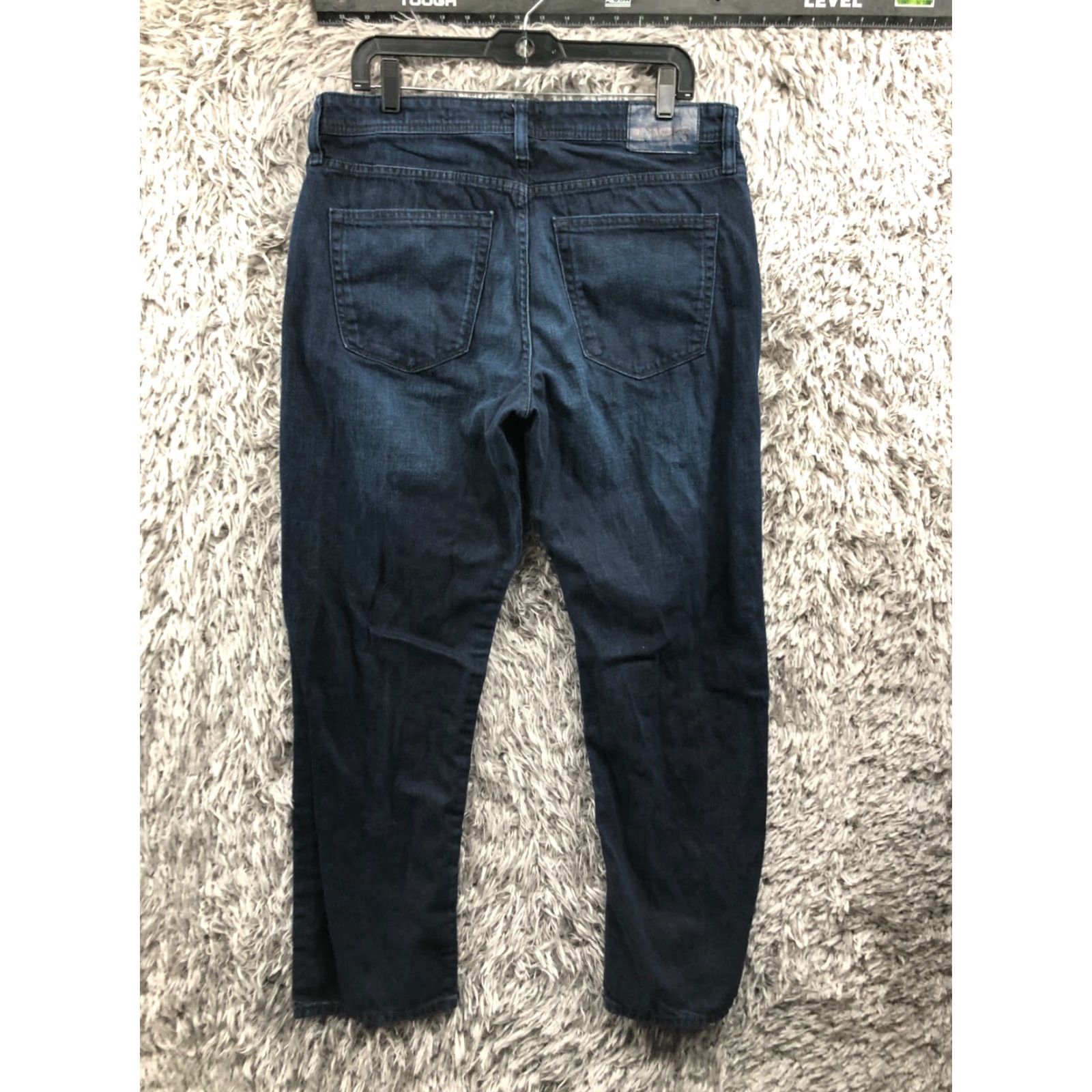 Chaps Chaps Slim Straight Jeans Size 32x30 Mens Mid Rise Dark Wash Blue Shirt? Size US 32 / EU 48 - 5 Thumbnail