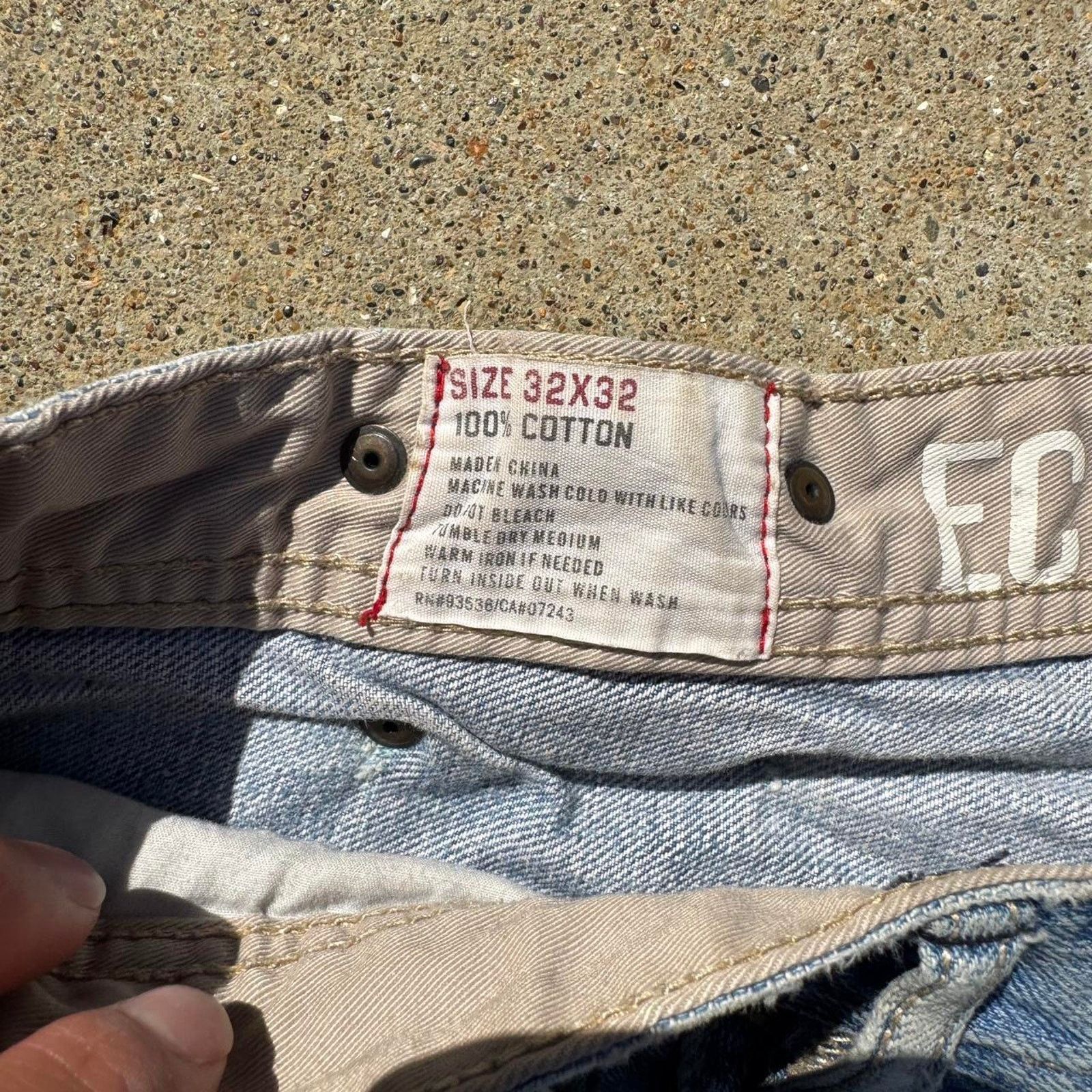 Ecko Unltd. Y2K Embroidered Ecko Distressed Jeans 32x32 Size US 32 / EU 48 - 6 Thumbnail