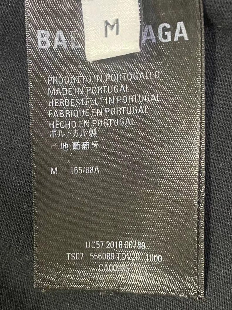 Balenciaga Balenciaga I Love Electronic Music Embroidered Logo Black Size US M / EU 48-50 / 2 - 5 Thumbnail