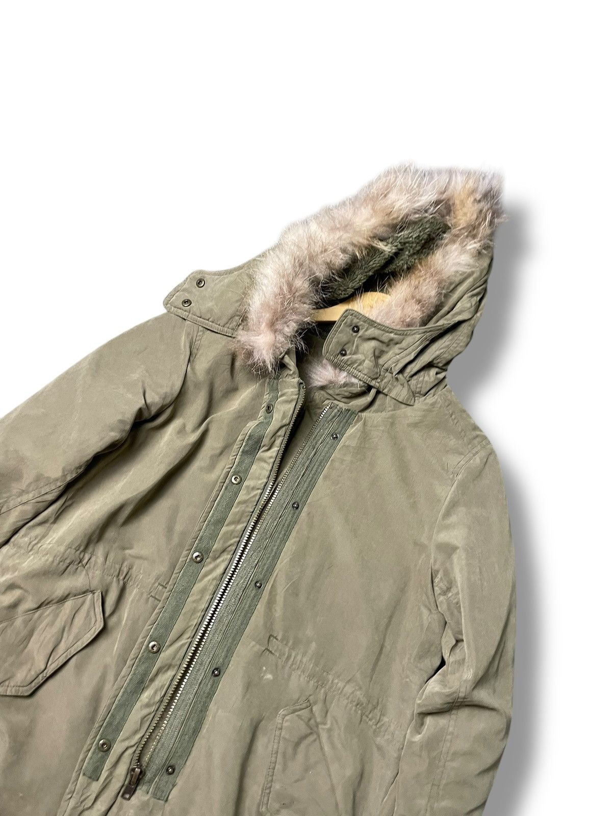 Japanese Brand × Vintage CUTIE BLONDE Sherpa Lining Military Jacket (80) Size US L / EU 52-54 / 3 - 6 Thumbnail