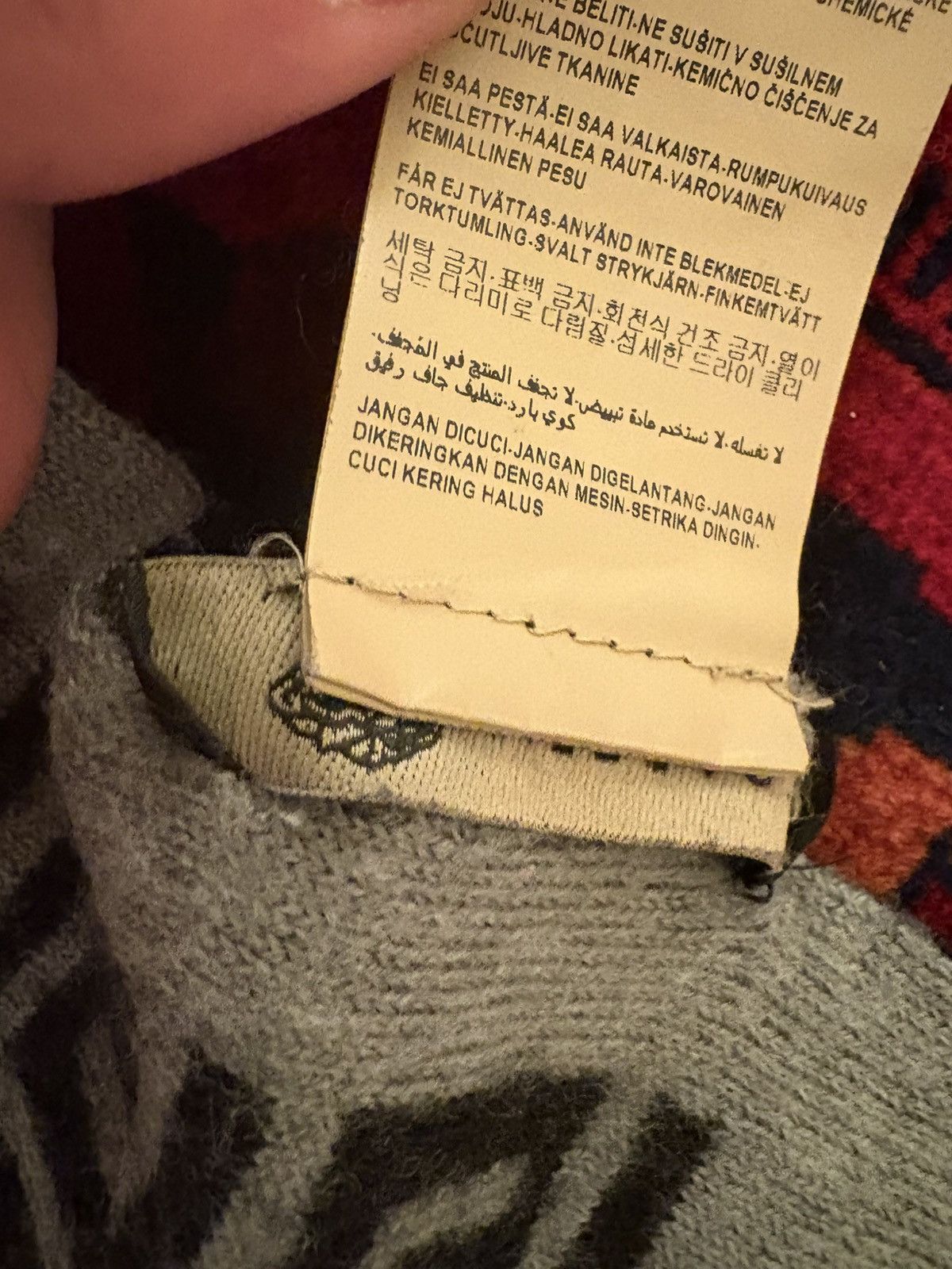 Versace Wool Black/Grey Versace Medusa Scarf Size ONE SIZE - 8 Thumbnail