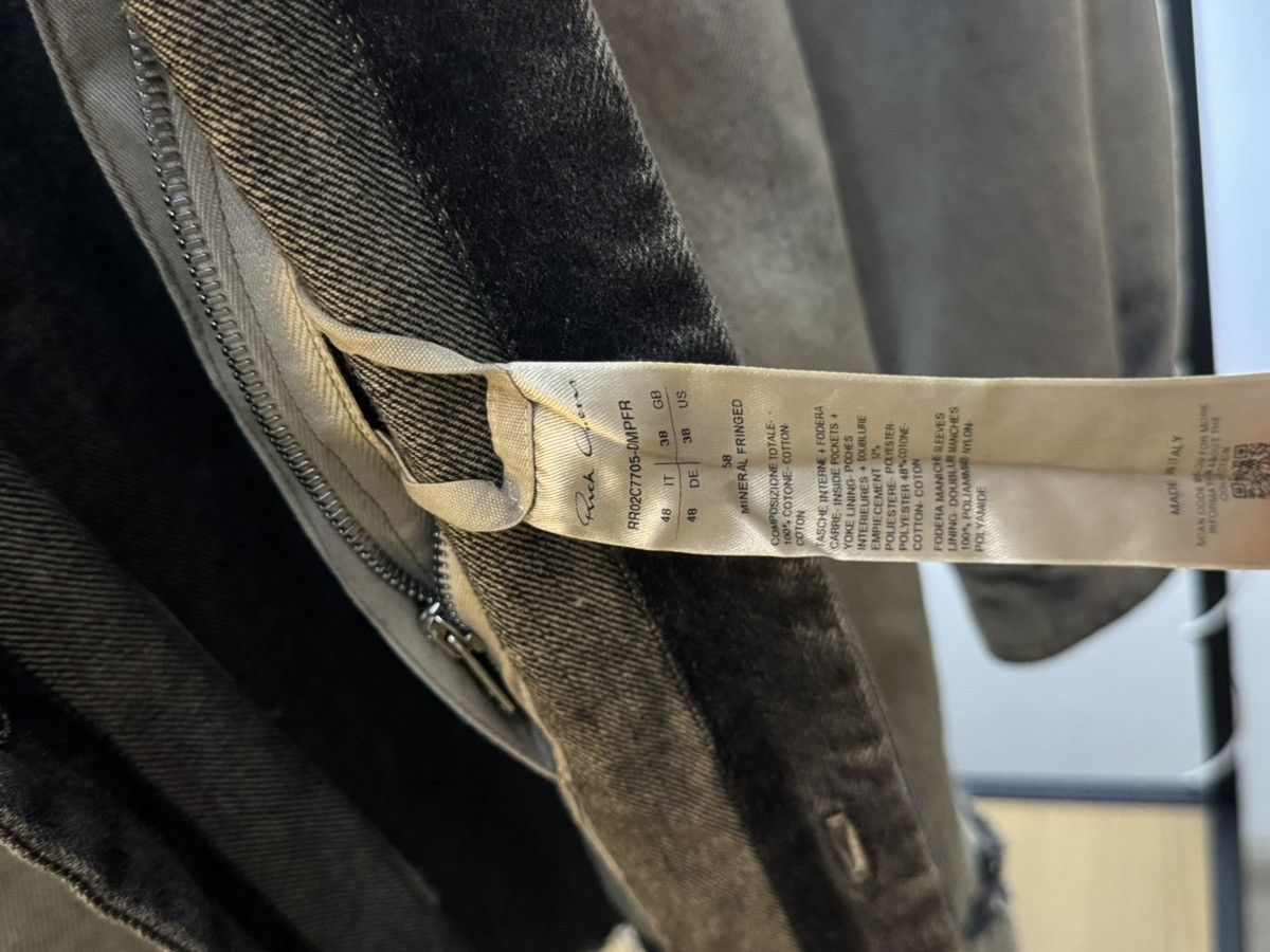 Rick Owens Rick Owens fw23 Luxor mainline runway distressed outershirt Size US L / EU 52-54 / 3 - 5 Thumbnail