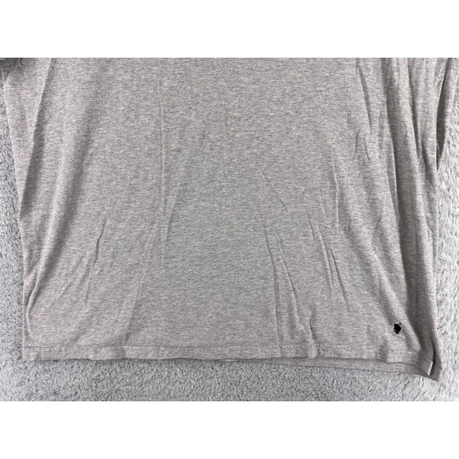 Ralph Lauren VINTAGE Ralph Lauren Shirt Adult XL Gray Short Sleeve Crew Neck Cotton Embroidered Logo Classic Sports Mens Size US XL / EU 56 / 4 - 5 Thumbnail