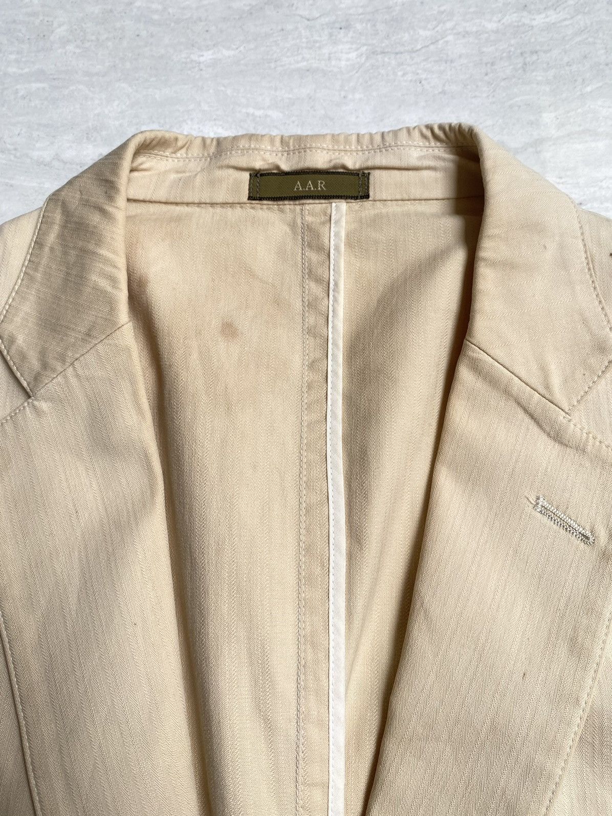 Yohji Yamamoto A.A.R Yohji Design Studio Suit Blazers Size 54L - 5 Thumbnail