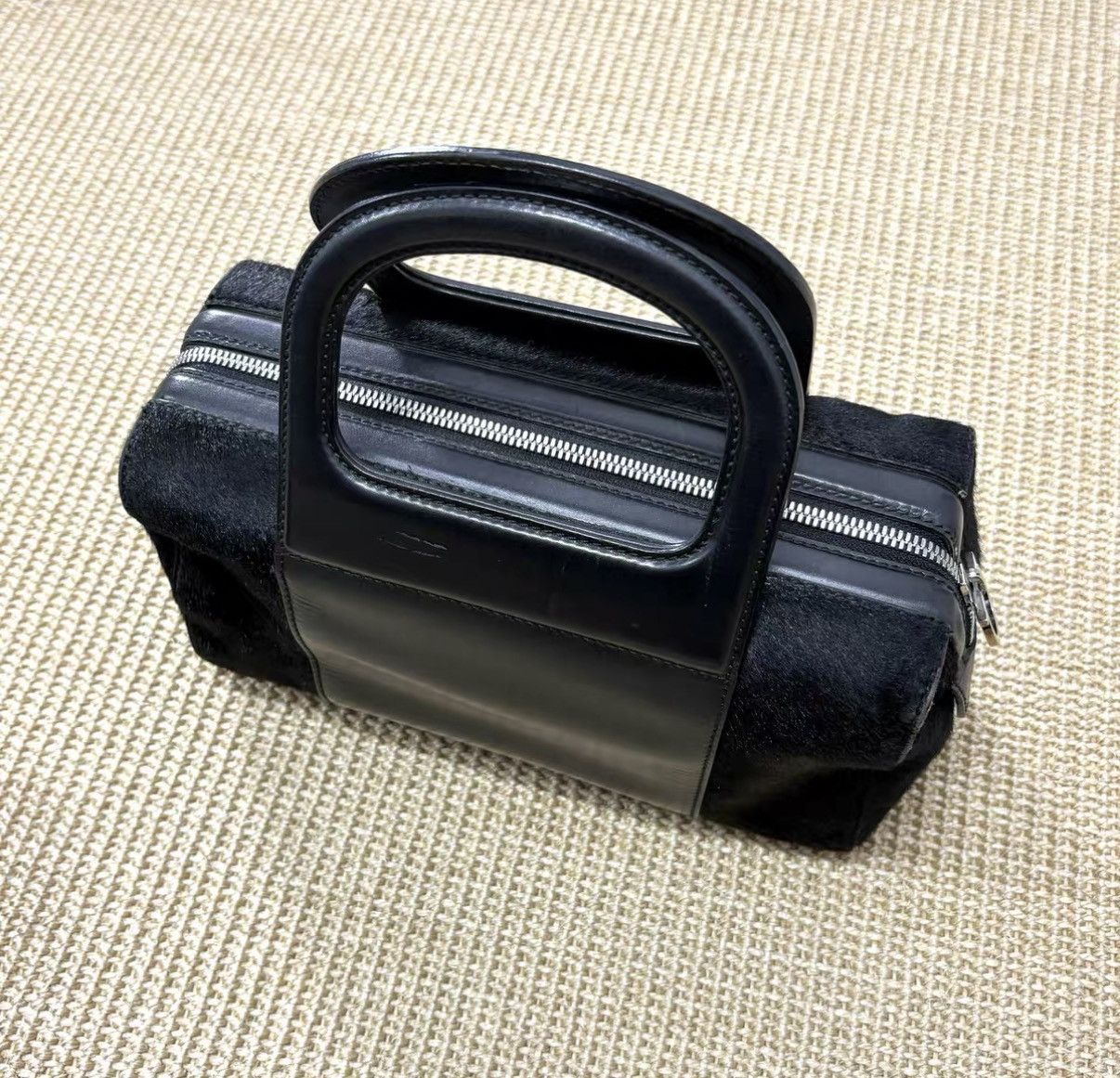 Salvatore Ferragamo Salvatore Ferragamo Pony Hair Handbag J29 Size ONE SIZE - 6 Thumbnail