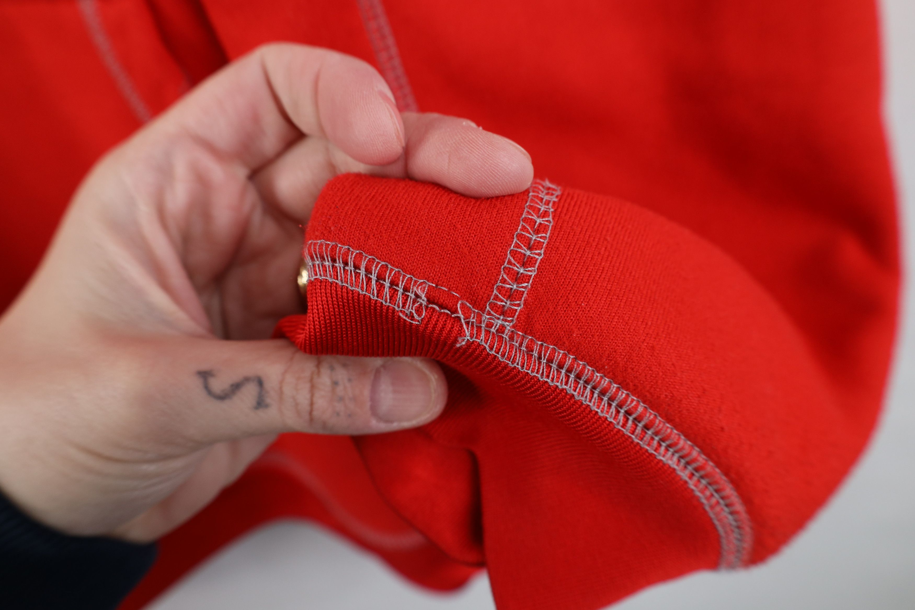 Vintage Vintage Spell Ohio State University Hoodie Sweatshirt Red Size US XL / EU 56 / 4 - 5 Thumbnail