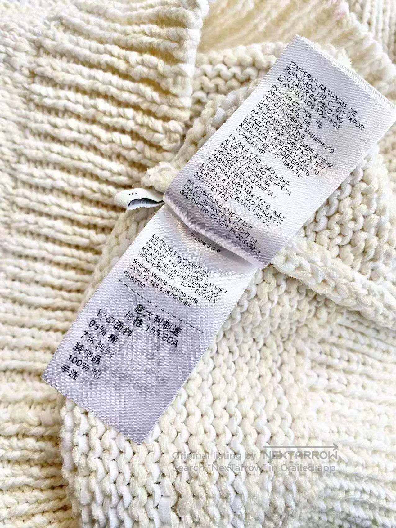Bottega Veneta Bottega Veneta Show-style chain knitwear| Size S / US 4 / IT 40 - 5 Thumbnail