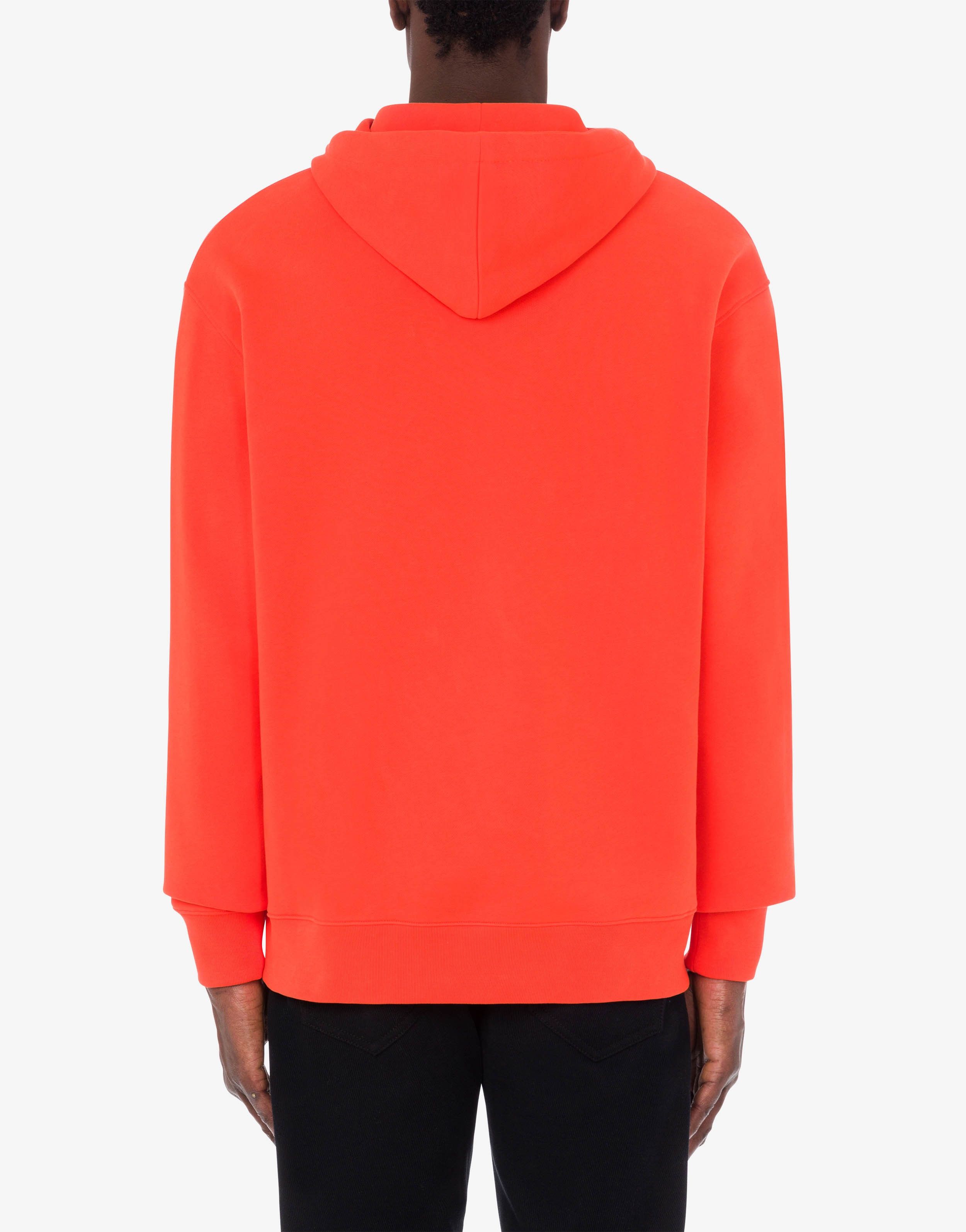 Moschino o1y0225 Logo Hoodie in Prick/Red Size US L / EU 52-54 / 3 - 4 Thumbnail