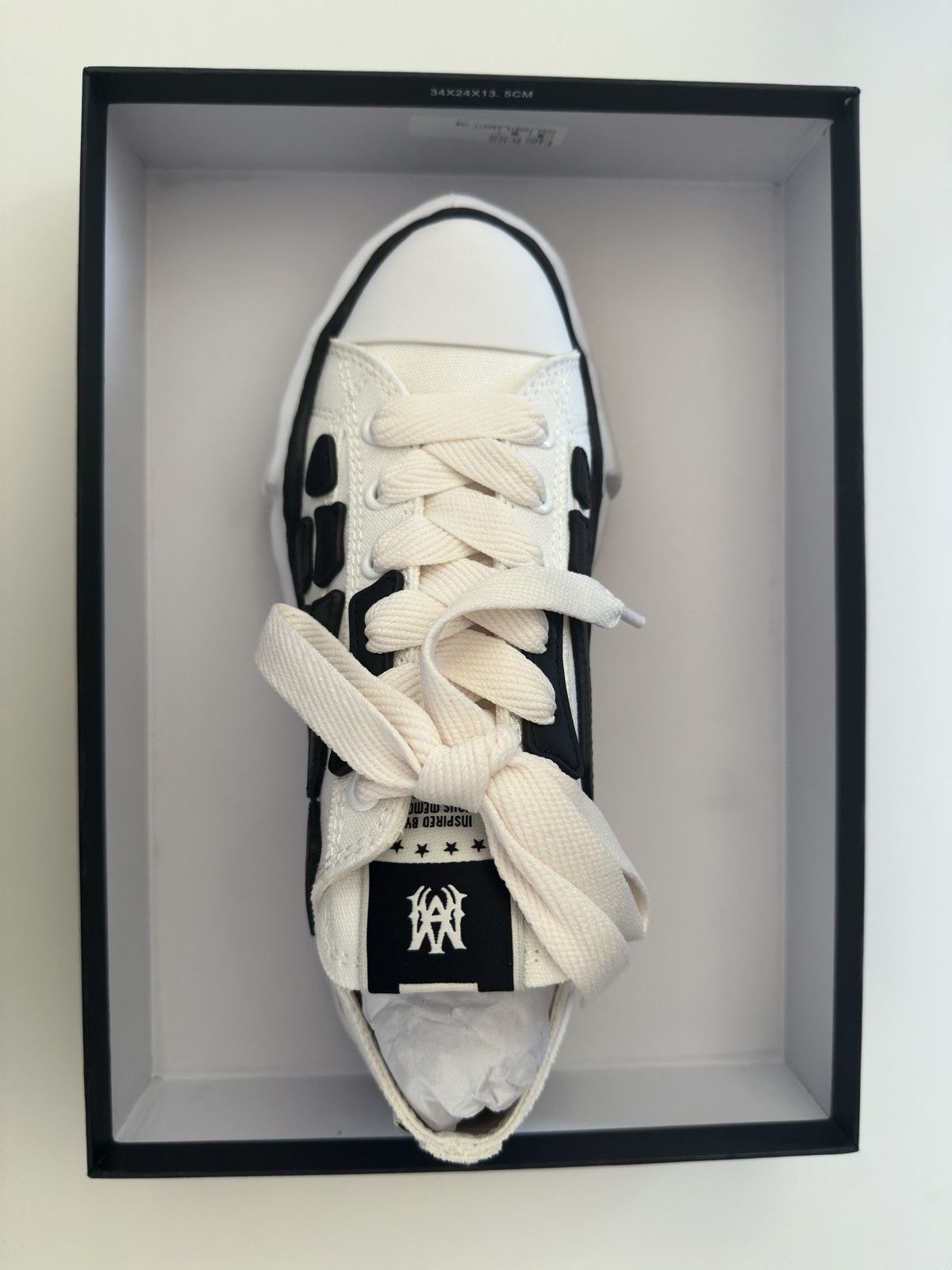 Maison MIHARA YASUHIRO MMY Bones Amiri x Maison Mihara Yasuhiro Alabaster Size US 10 / EU 43 - 3 Thumbnail