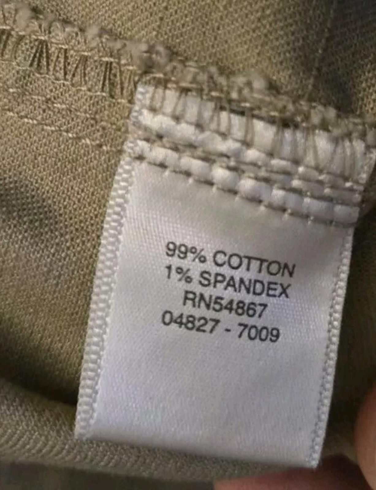 Other Chrisher & Banks Khaki Beige Cotton Maxi Skirt Stretch Long Size 30" / US 8 / IT 44 - 7 Thumbnail