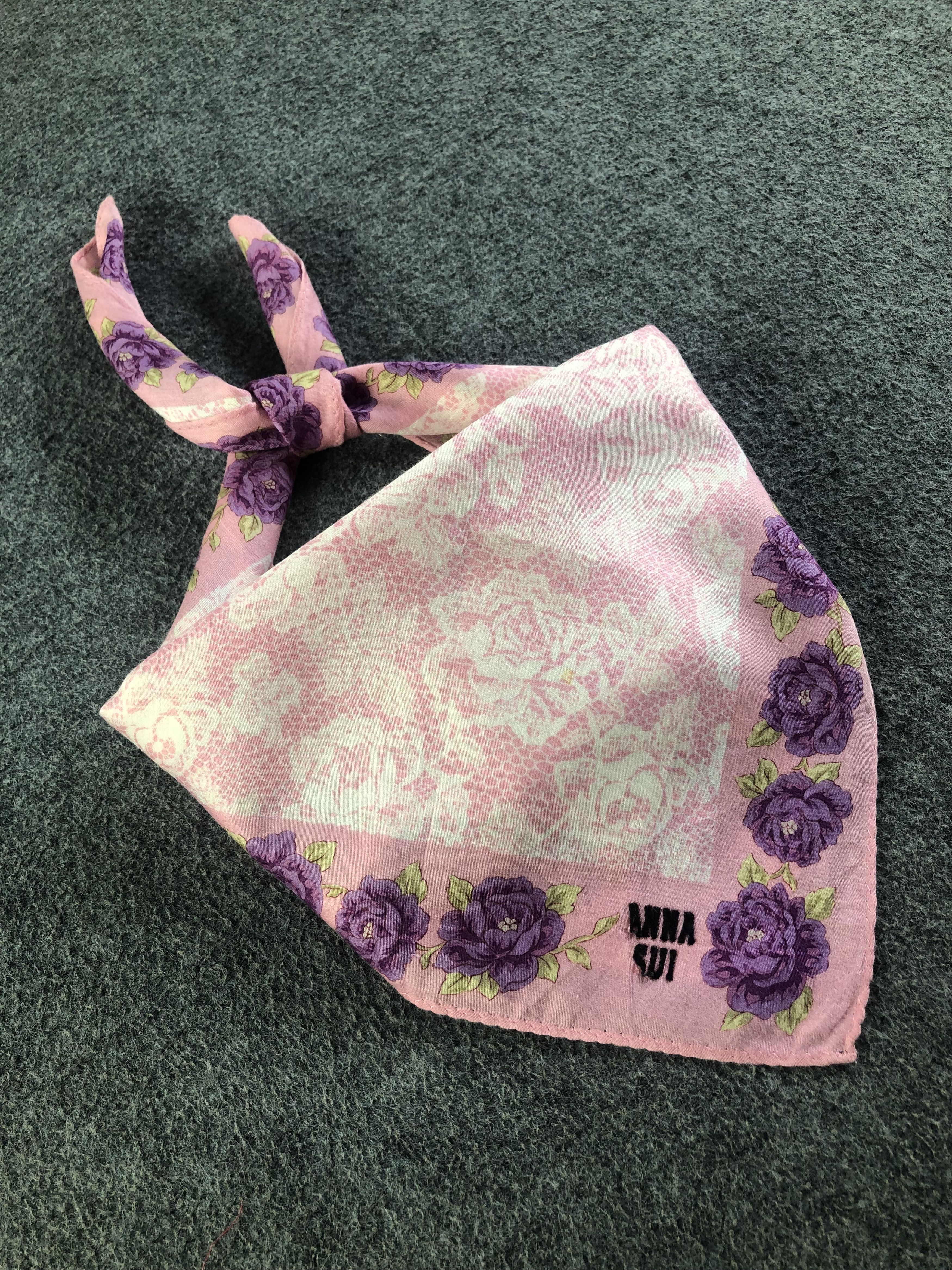 Anna Sui Anna Sui Handkerchief / Bandana / Neckerchief C439 Size ONE SIZE - 2 Thumbnail