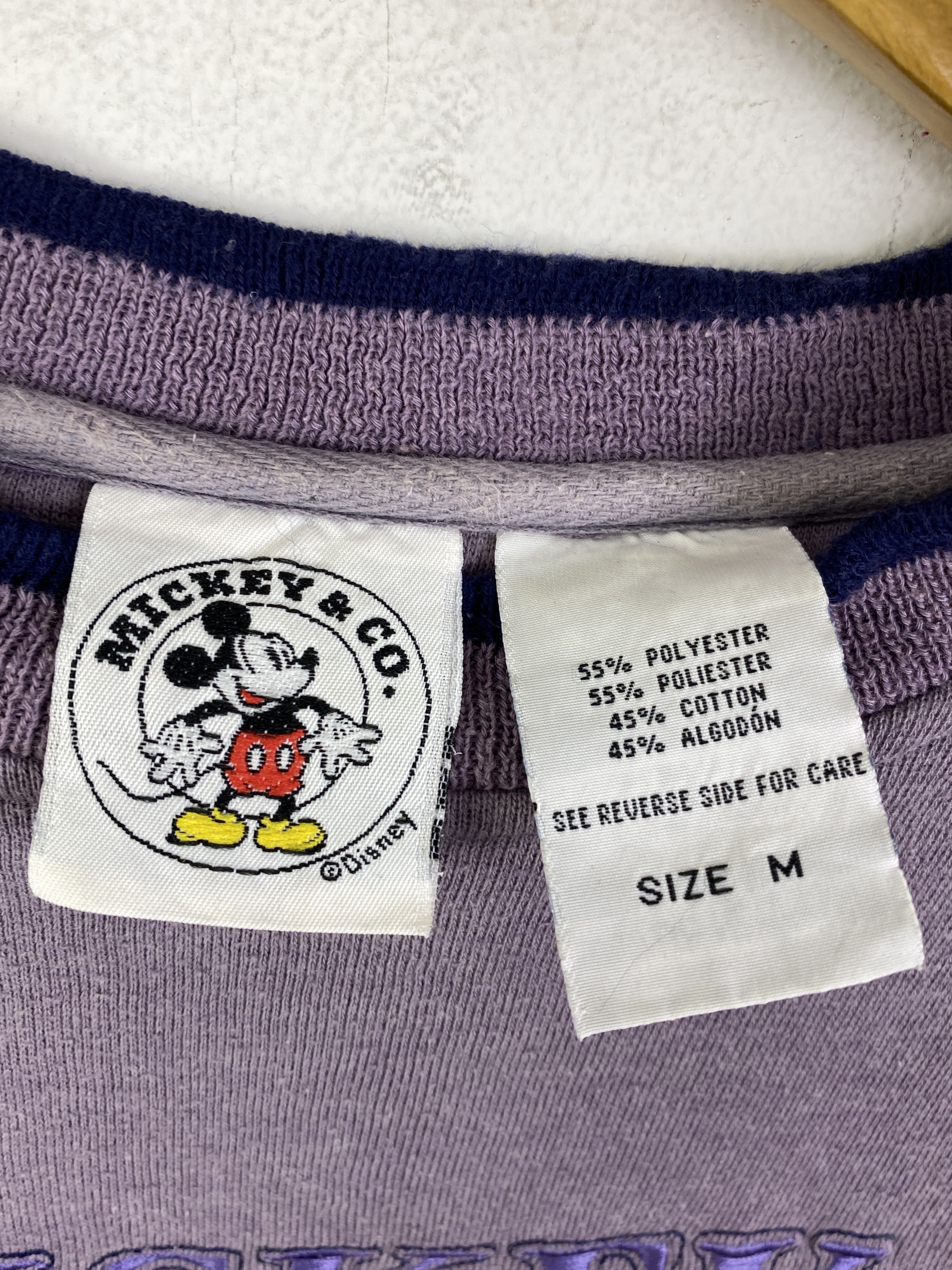 Mickey Mouse Vintage Mickey Mouse Faded Crewneck Sweatshirt SH0279 Size US M / EU 48-50 / 2 - 5 Thumbnail
