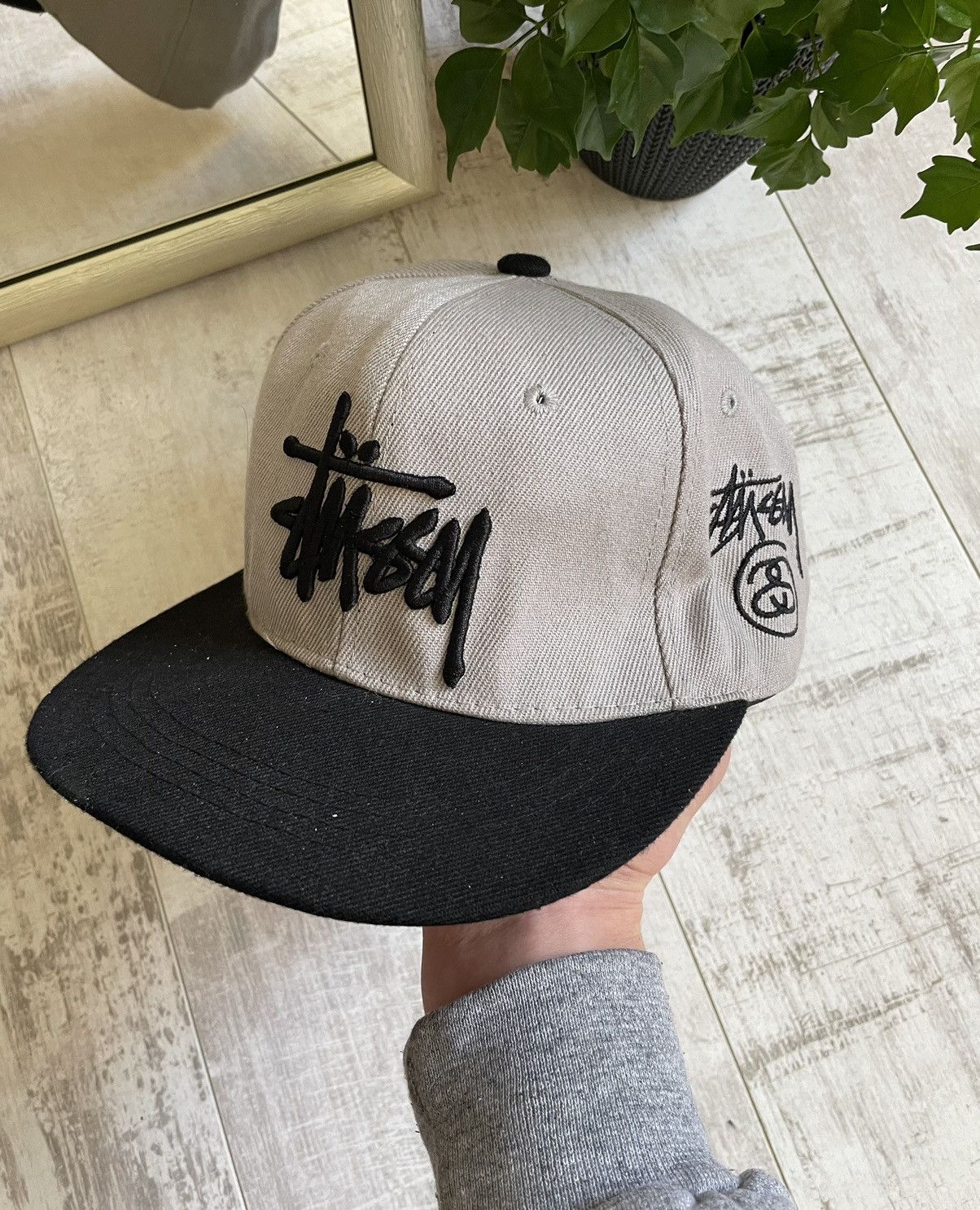 Stussy × Vintage Stussy Vintage Y2K Hats Cap Big Logo Size ONE SIZE - 2 Thumbnail