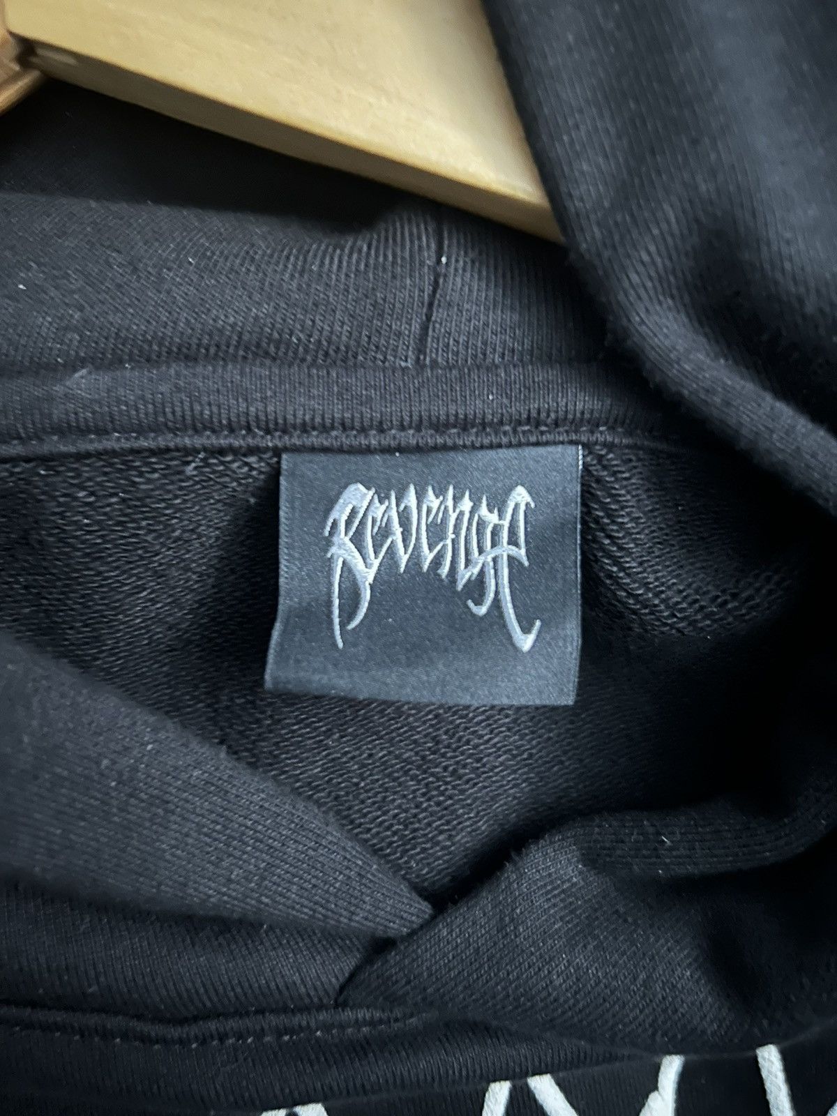 Revenge Black/Black Revenge Kill Hoodie w White outline Size US XL / EU 56 / 4 - 7 Thumbnail