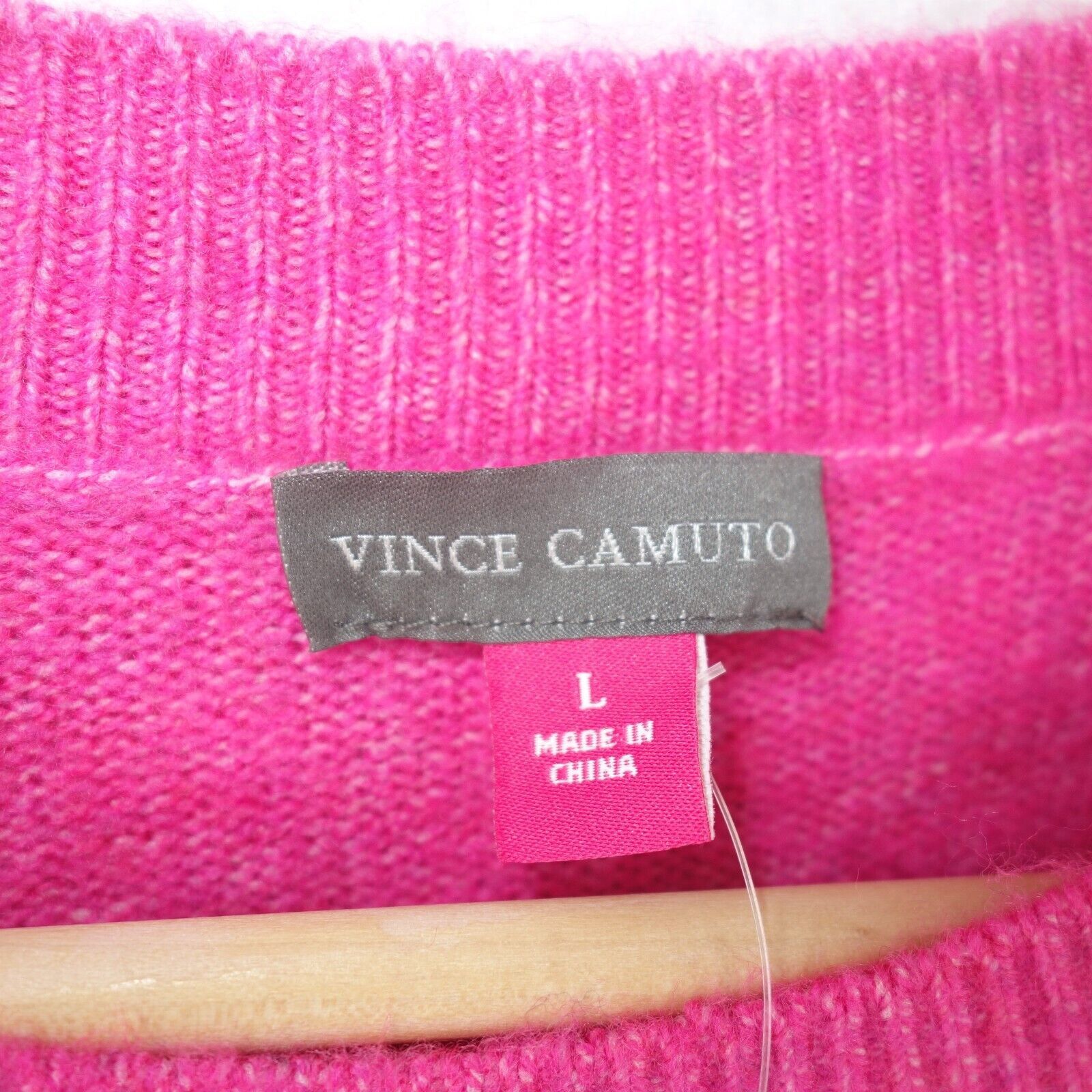 Vince Camuto NEW Vince Camuto Center Seam Crewneck Soft Sweater Size L / US 10 / IT 46 - 6 Thumbnail