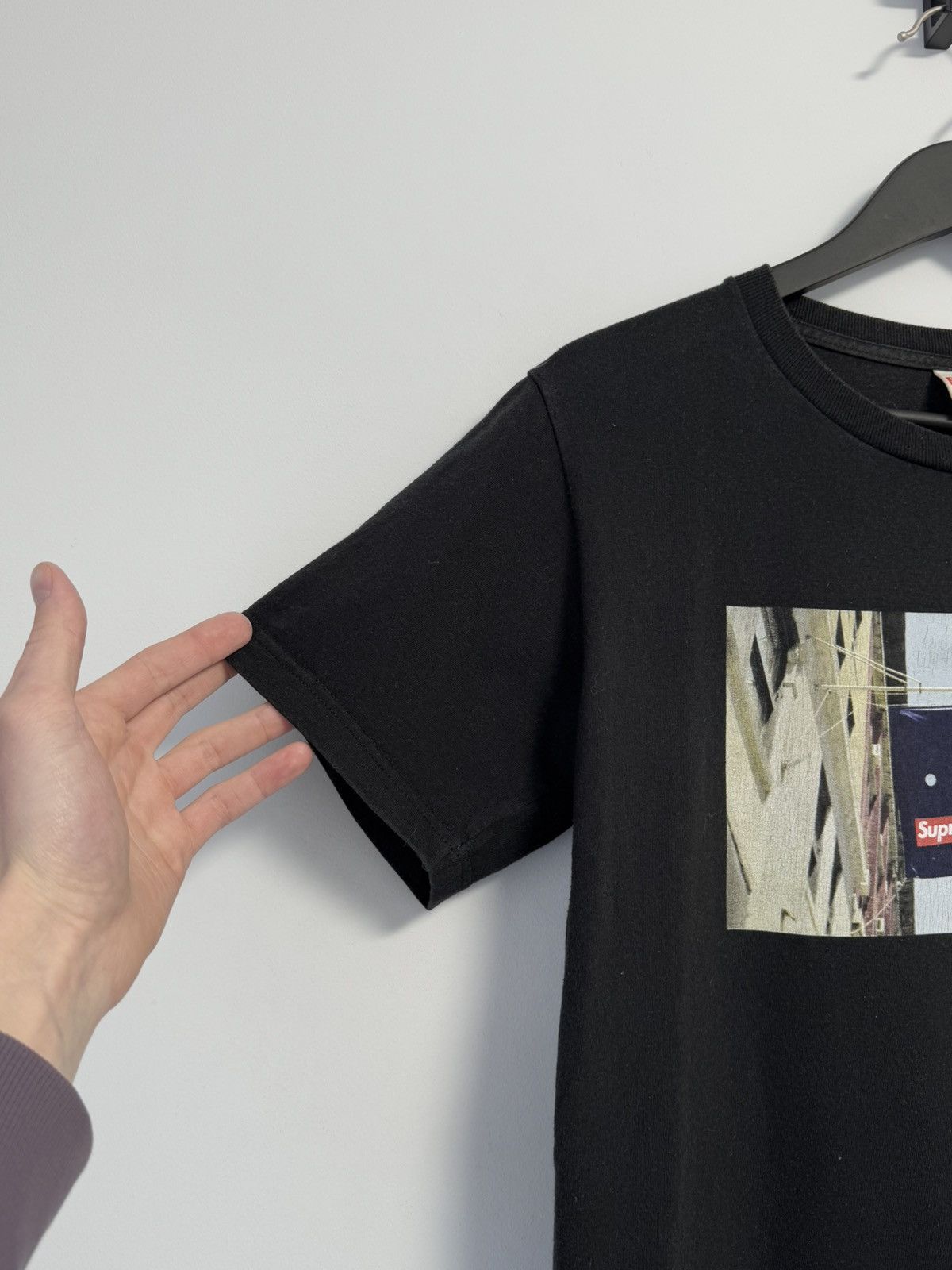 Supreme Supreme FW19 Banner Tee Black T-Shirt Size US S / EU 44-46 / 1 - 5 Thumbnail