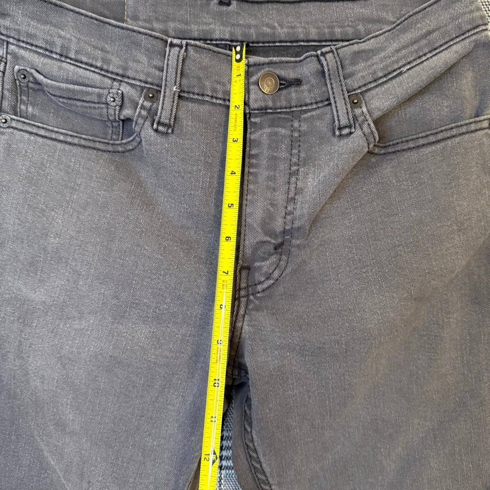 Levi's Levi's 511 Men's Jeans Gray Denim Slim Fit Stretch 31x30 Size US 31 - 4 Thumbnail