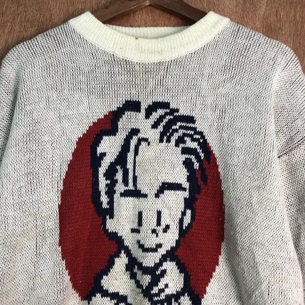 Anime CityGuy Club vintage japan Knitwear Sweatshirt #c167DLL Size US S / EU 44-46 / 1 - 11 Thumbnail