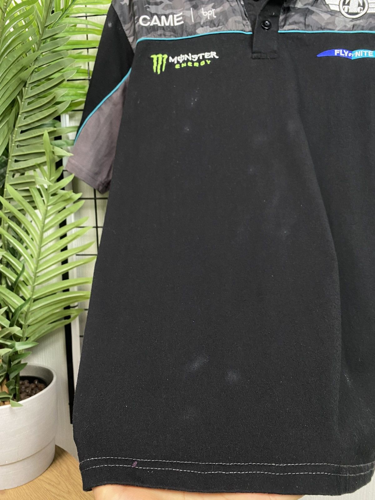 Other Monster Energy Racing Polo tee Men L size black T-Shirt Size US L / EU 52-54 / 3 - 8 Thumbnail