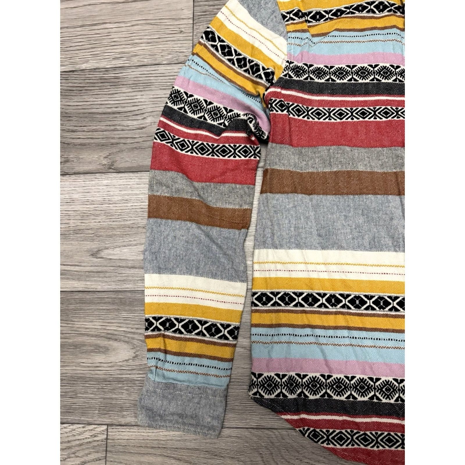 Scotch & Soda Scotch & Soda Mens Shirt Striped Cotton Multicolor Multicolor Colorful Long Sleeve S Small Regular Mens Shirt Size US S / EU 44-46 / 1 - 6 Thumbnail