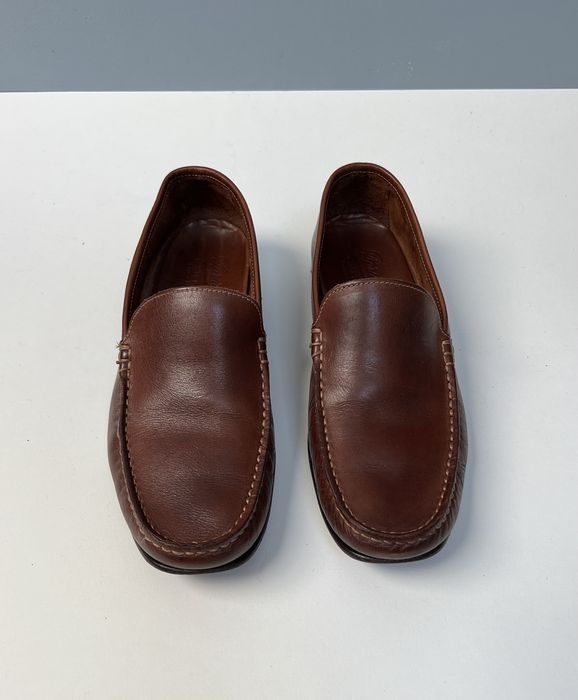 Vintage Paraboot vintage leather mocassin | Grailed