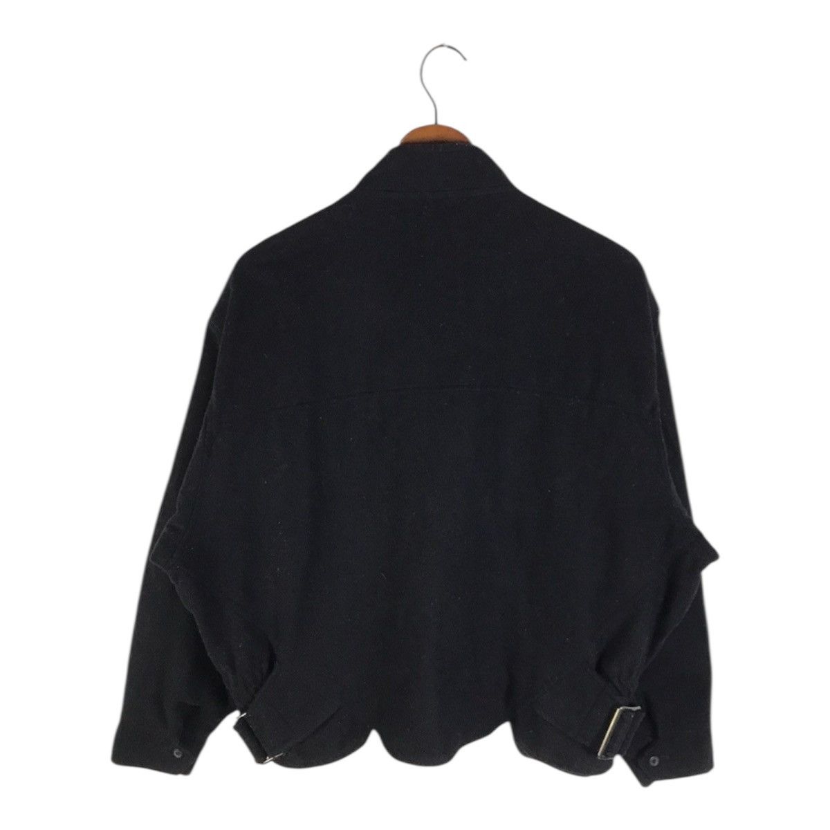 Issey Miyake Avant-Garde ‘NEO MEN’ Asymmetrical Black Batwing Boxy Jacket Size US M / EU 48-50 / 2 - 3 Thumbnail