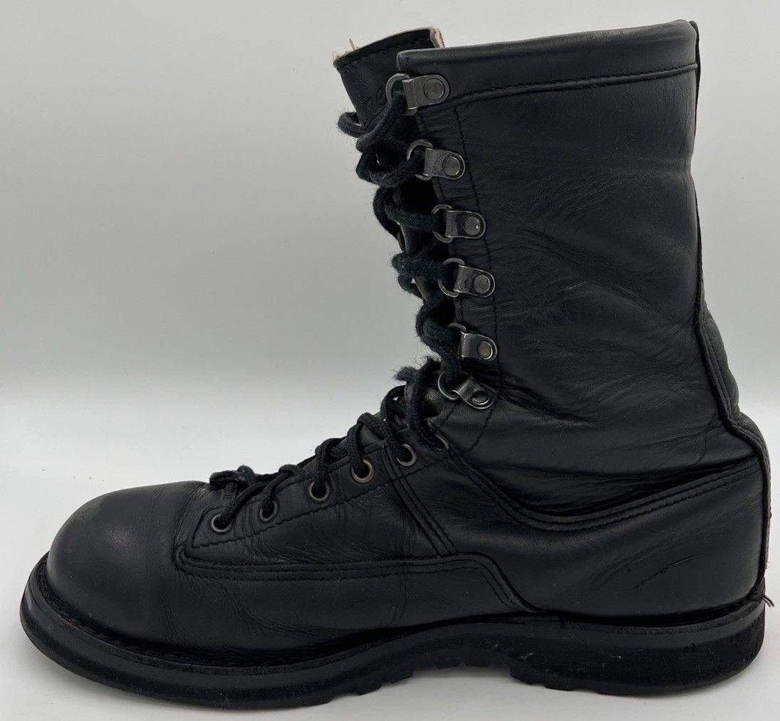 Danner Mens Danner 69110 USA 10” Black Leather Tactical Boots 12D Size US 12 / EU 45 - 6 Thumbnail