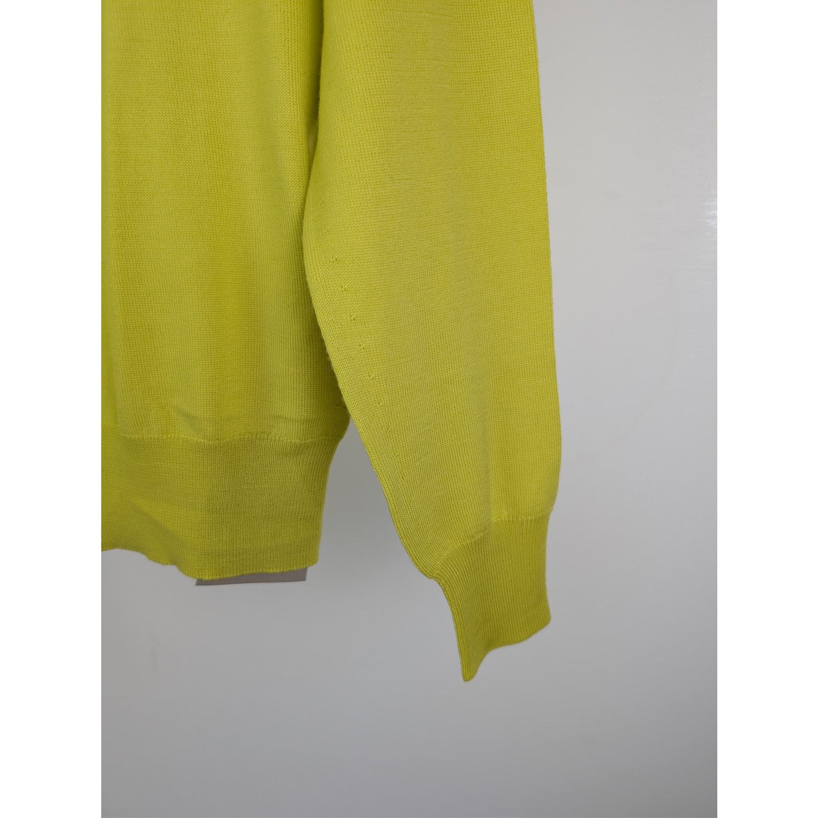 Tom Ford o1rshd1 V-Neck Knitwear Crewneck Sweatshirt Sweater Yellow Size US M / EU 48-50 / 2 - 5 Thumbnail