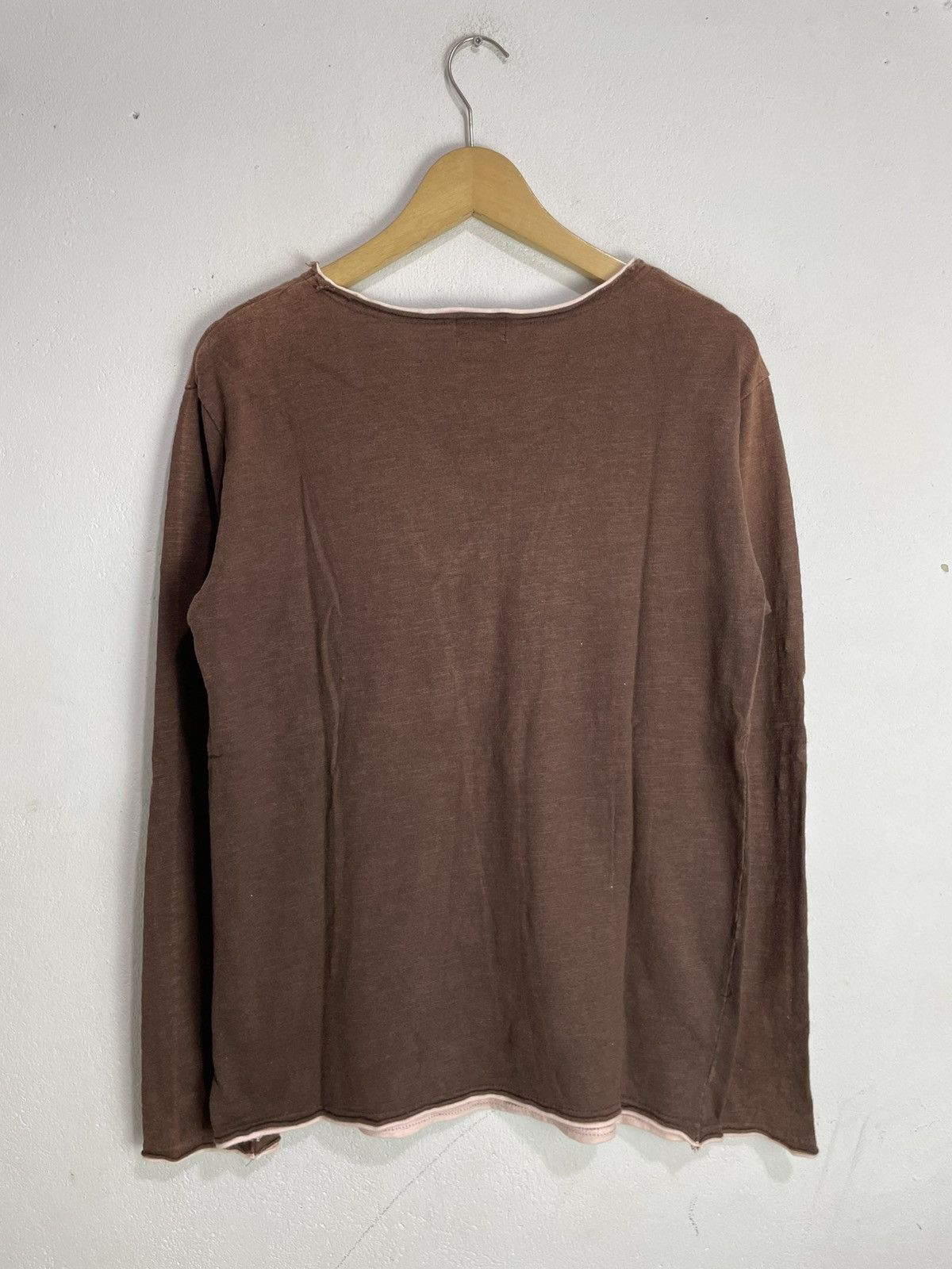If Six Was Nine Takeo Faded Distressed Longsleeve Double layer style Size US M / EU 48-50 / 2 - 6 Thumbnail
