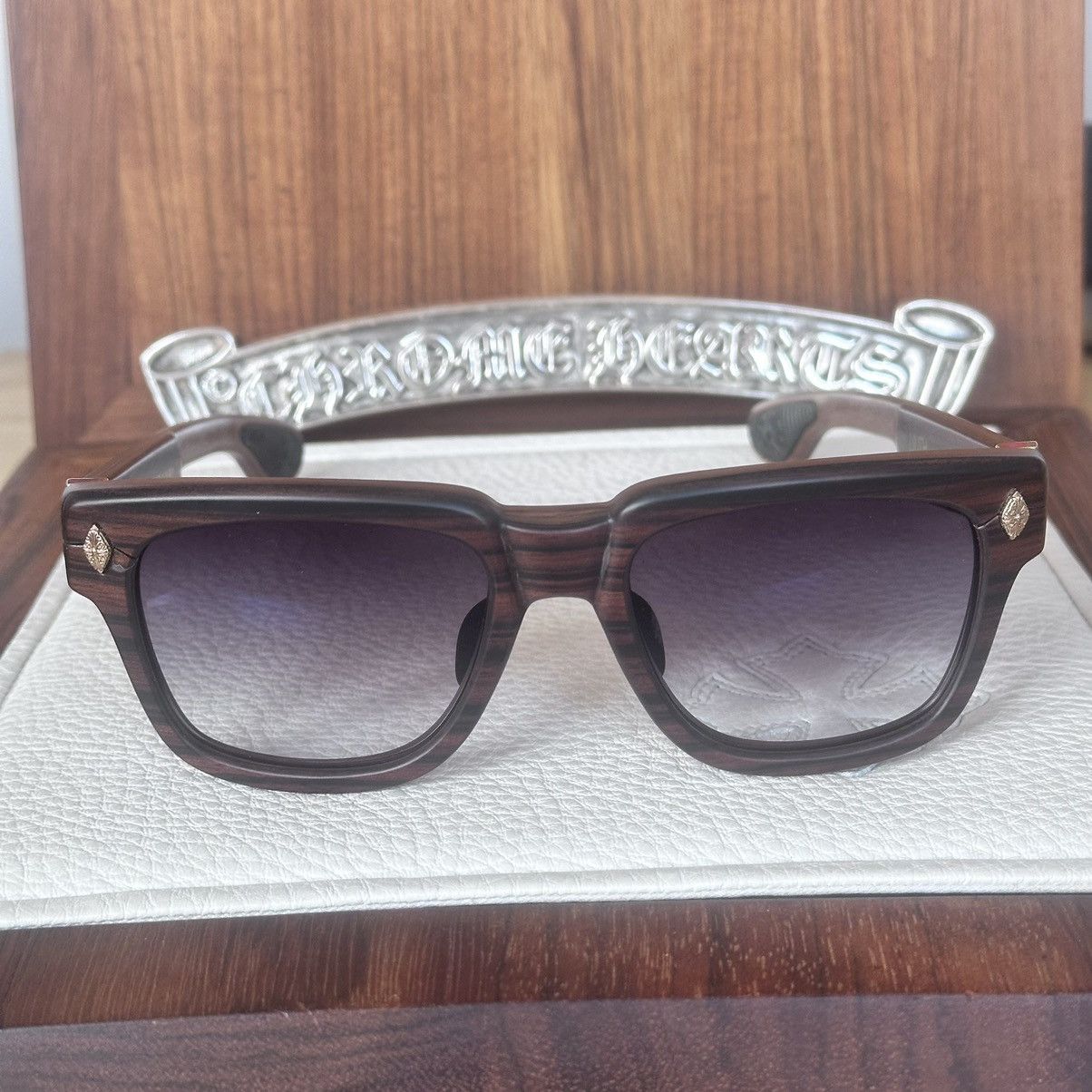 Chrome Hearts 🏆GRAIL🏆 Chrome Hearts 1/1 LILITH ‘Dark Triad’ Glasses Size ONE SIZE - 2 Thumbnail