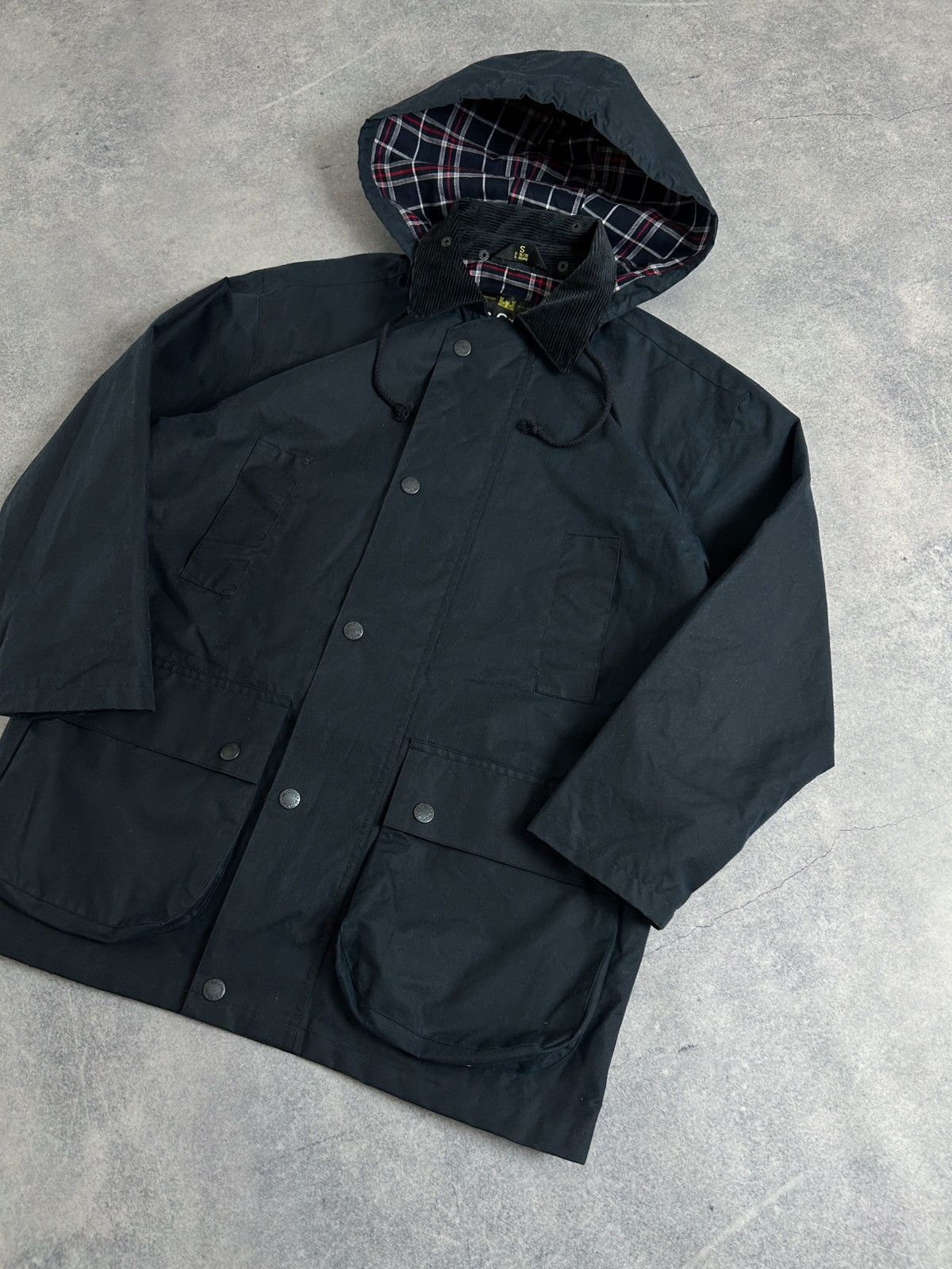 Orvis Mc Orvis Grail Wachs-Wetterjacke coat waxed barbour Size US S / EU 44-46 / 1 - 3 Thumbnail