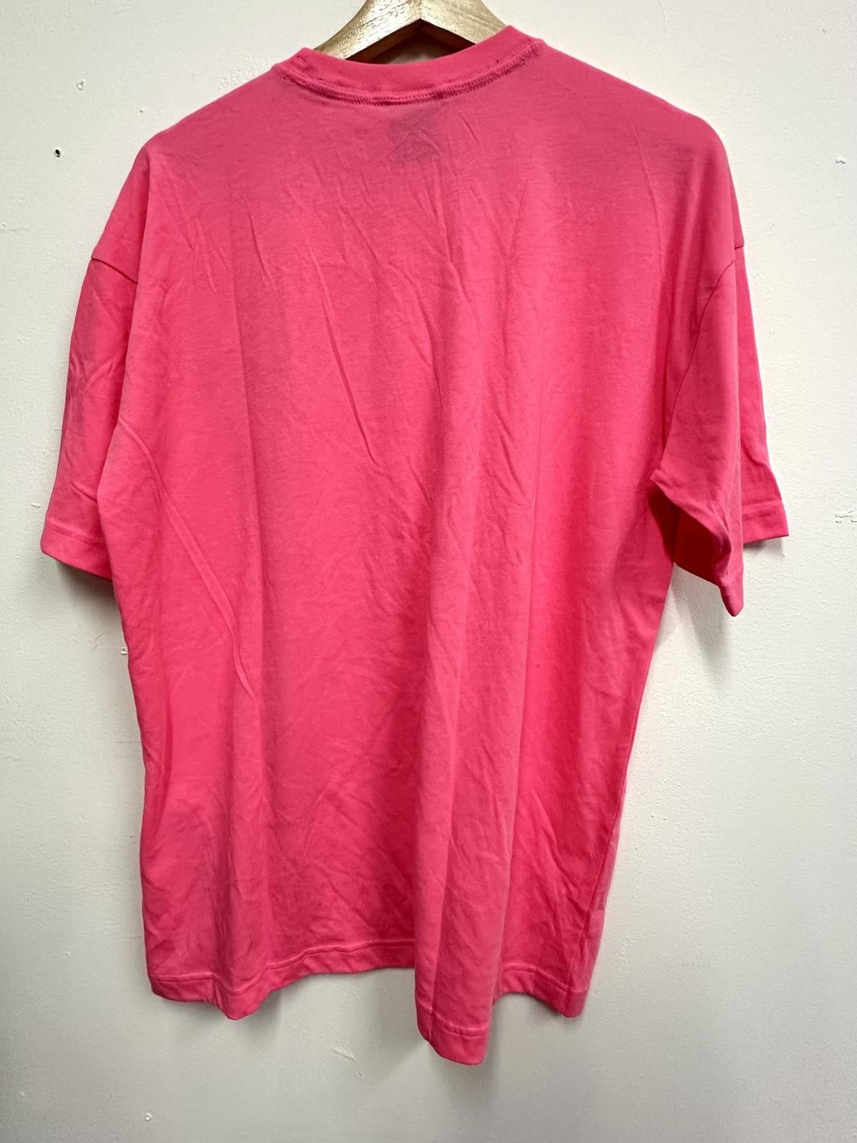Champion Champion Men's Pink Vertical Logo T-Shirt Small Size ONE SIZE - 4 Thumbnail