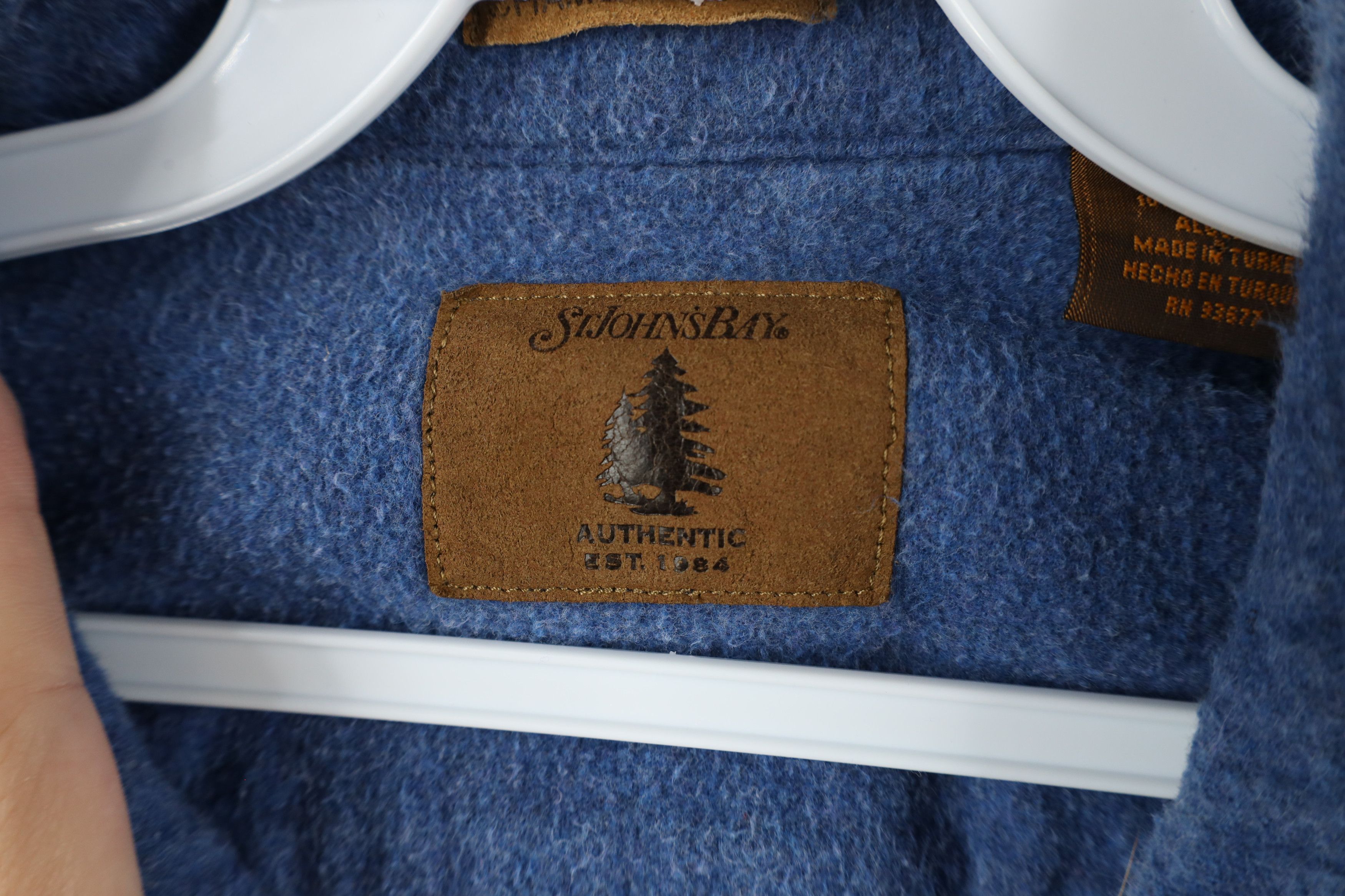 Vintage Vintage 90s Streetwear Heavyweight Chamois Button Shirt Size US XL / EU 56 / 4 - 7 Thumbnail