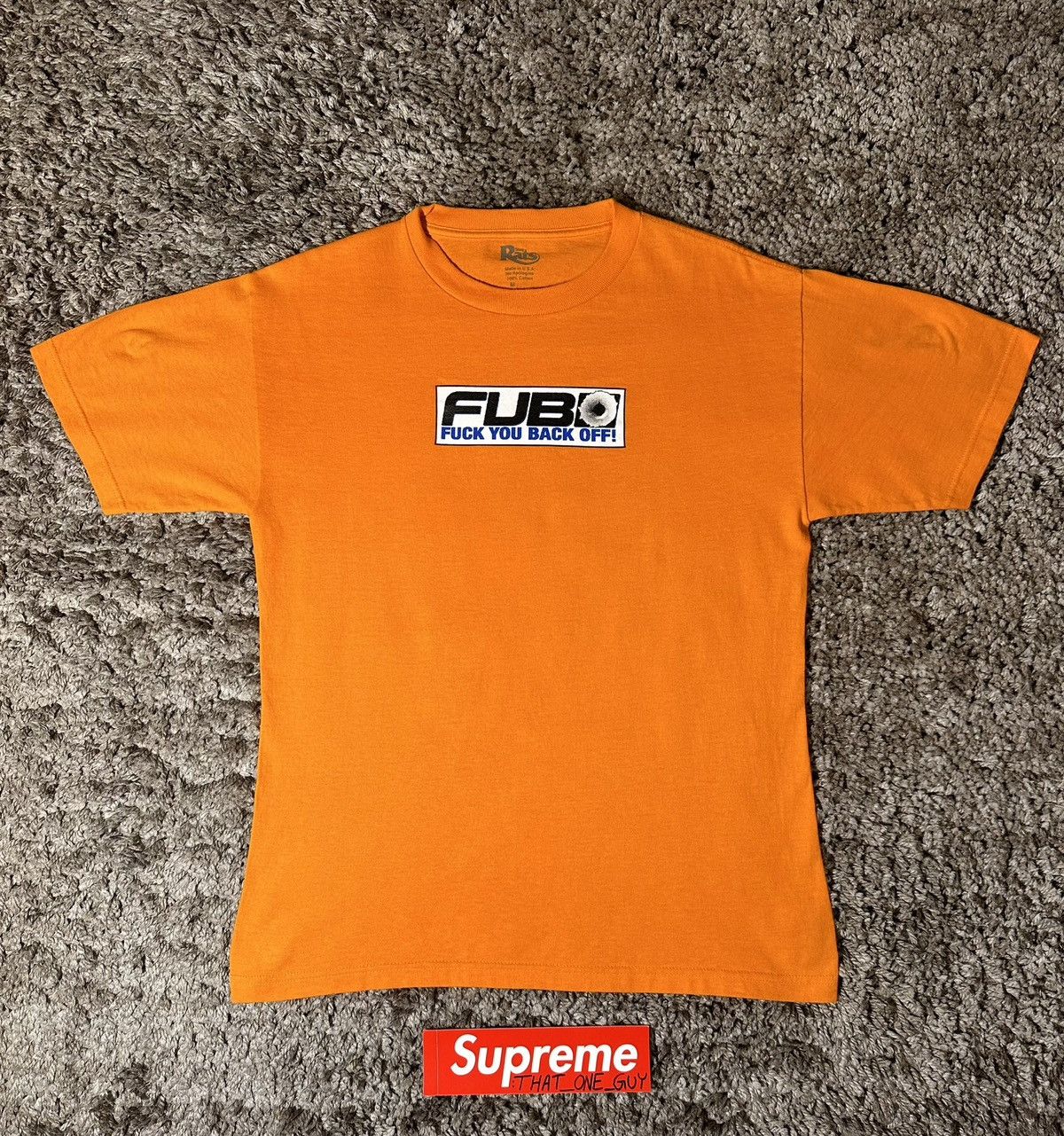 Stray Rats Stray Rats Fubu T-Shirt Size M rare Size US M / EU 48-50 / 2 - 1 Thumbnail