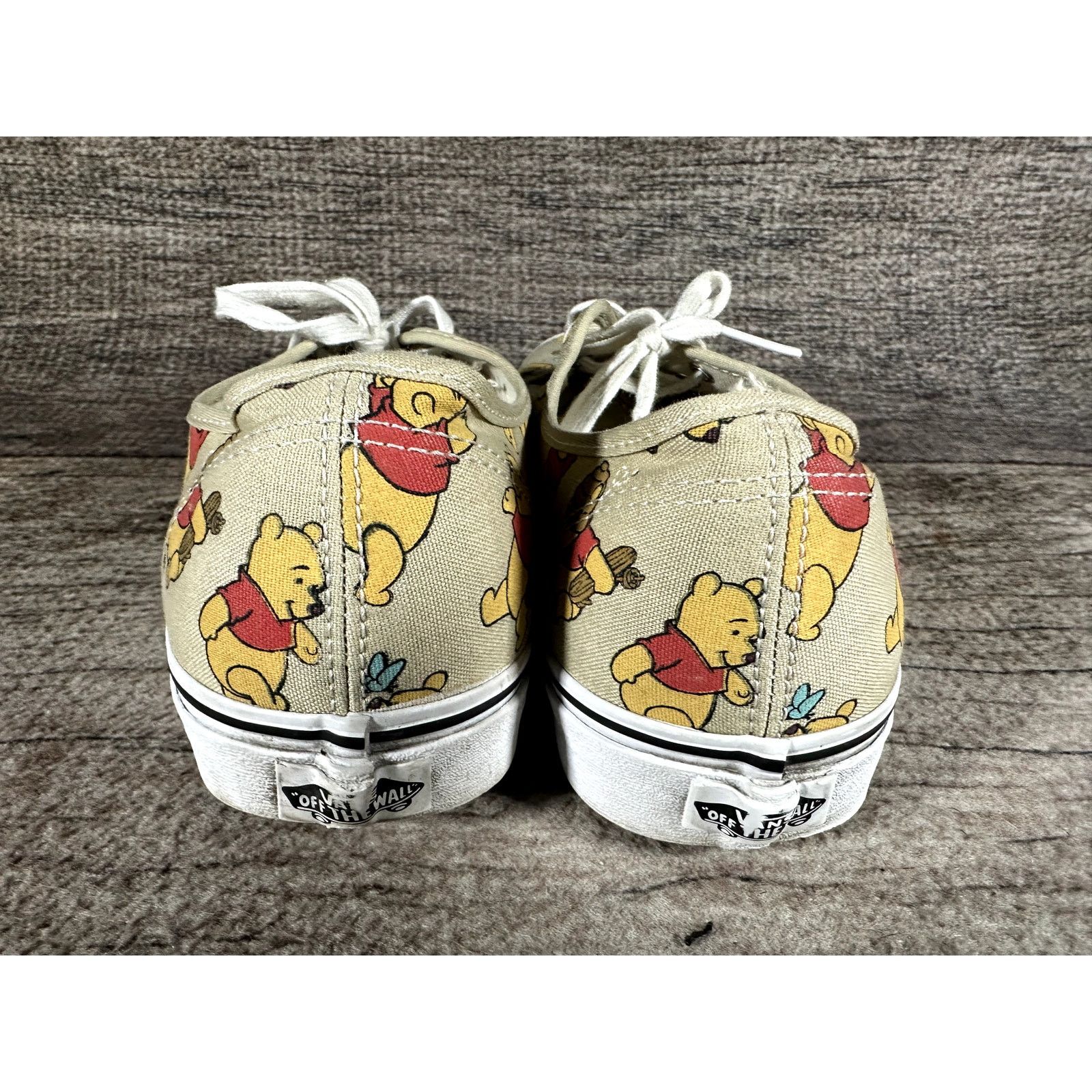 Disney Winnie Winnie The Pooh Vans Slip Ons Vans Off The Wall