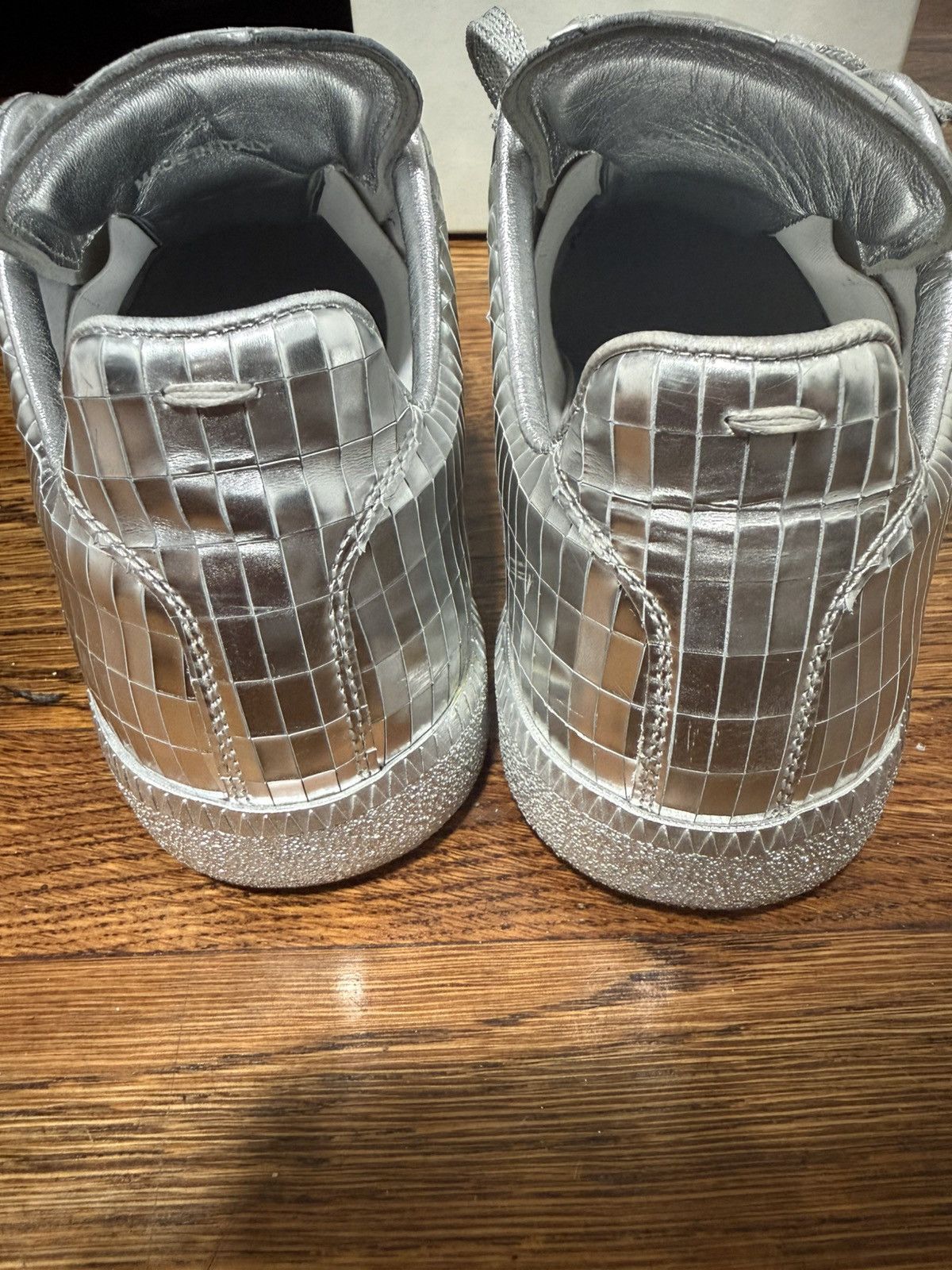 Maison Margiela RARE Maison Margiela SS18 GAT disco ball low top sneakers Size US 6.5 / EU 39-40 - 10 Thumbnail