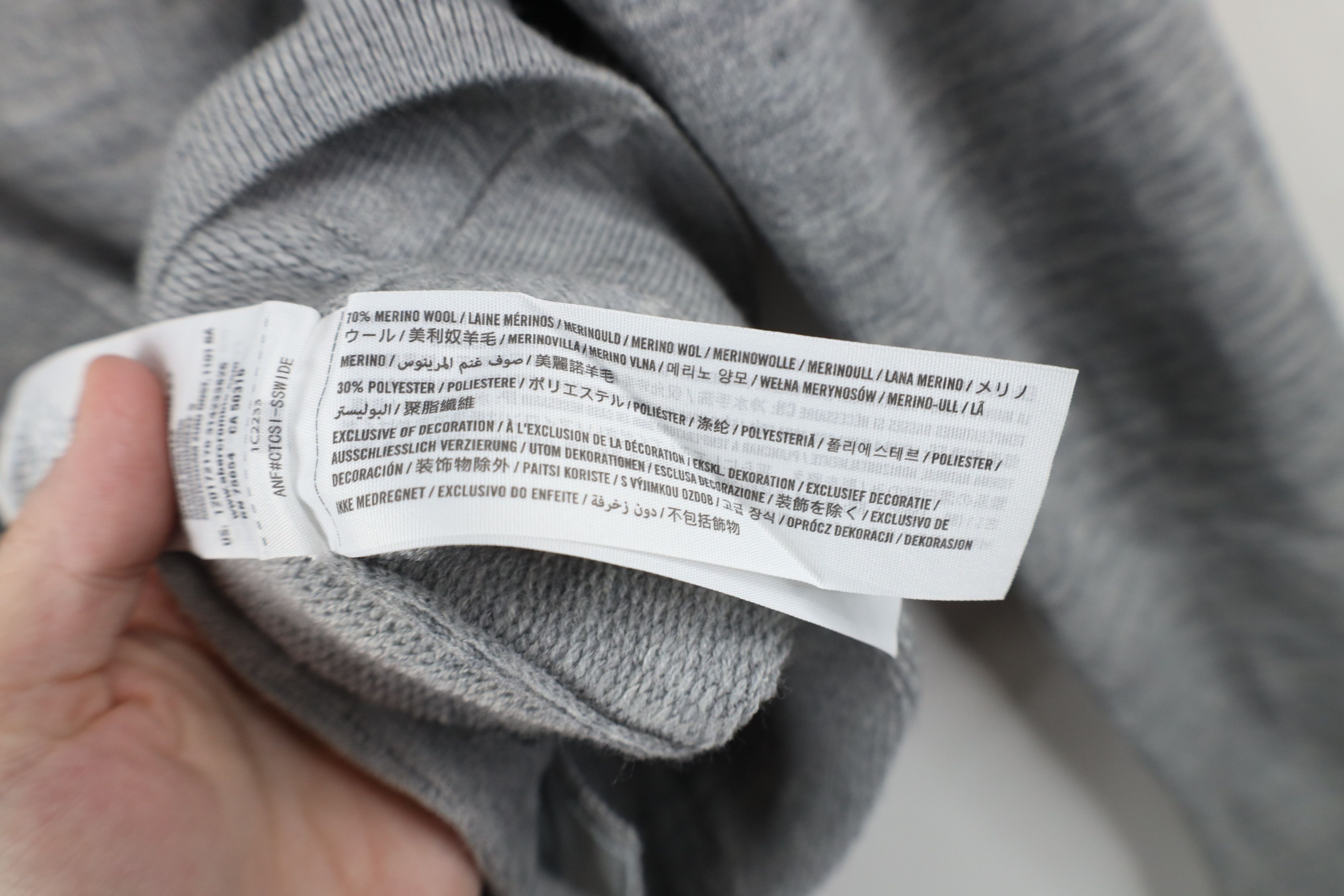 Abercrombie & Fitch × Vintage Vintage Y2K Abercrombie & Fitch Knit Cardigan Sweater Gray Size US S / EU 44-46 / 1 - 11 Thumbnail