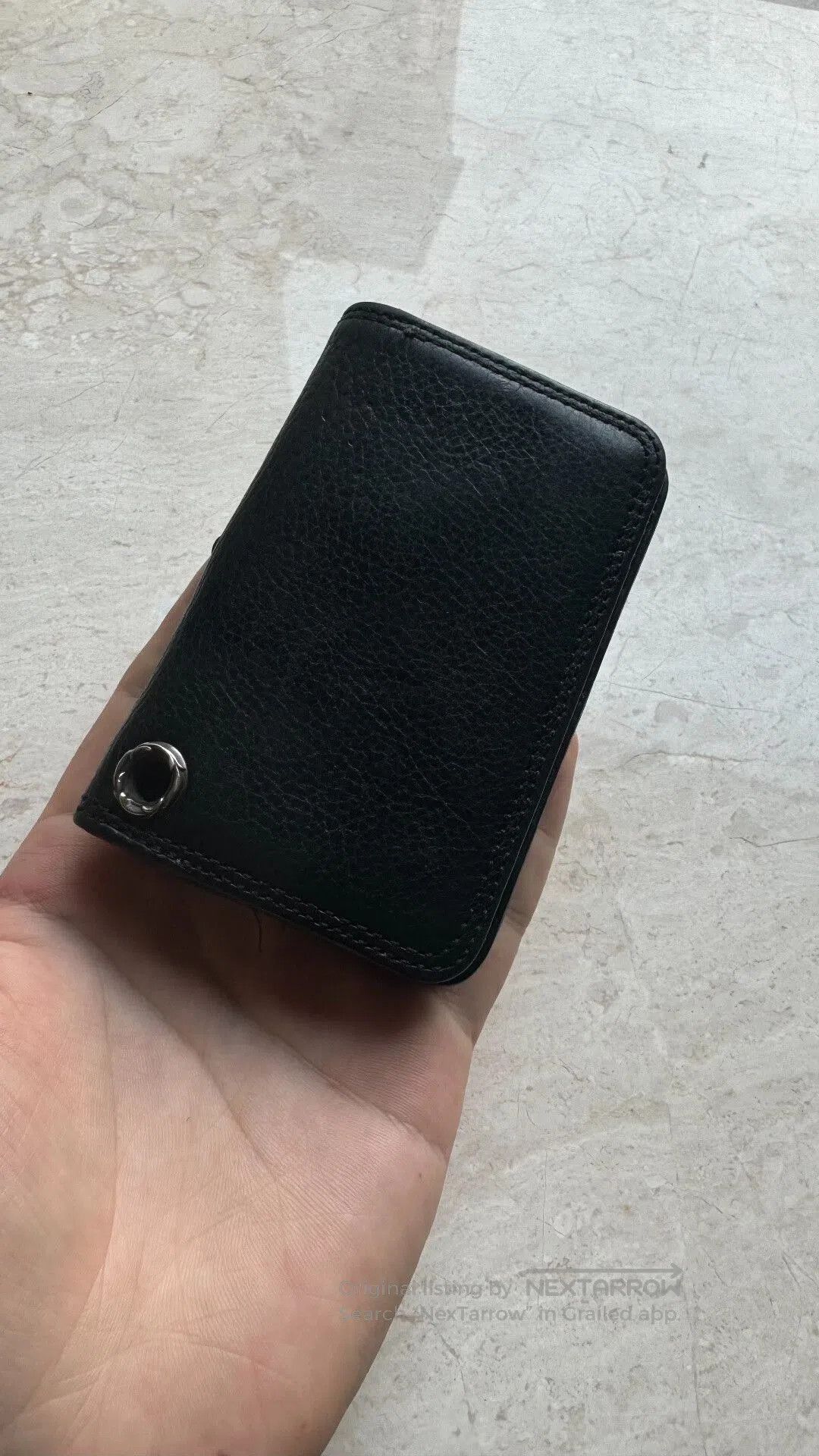 Chrome Hearts chrome hearts black leather card holder. Size ONE SIZE - 3 Thumbnail
